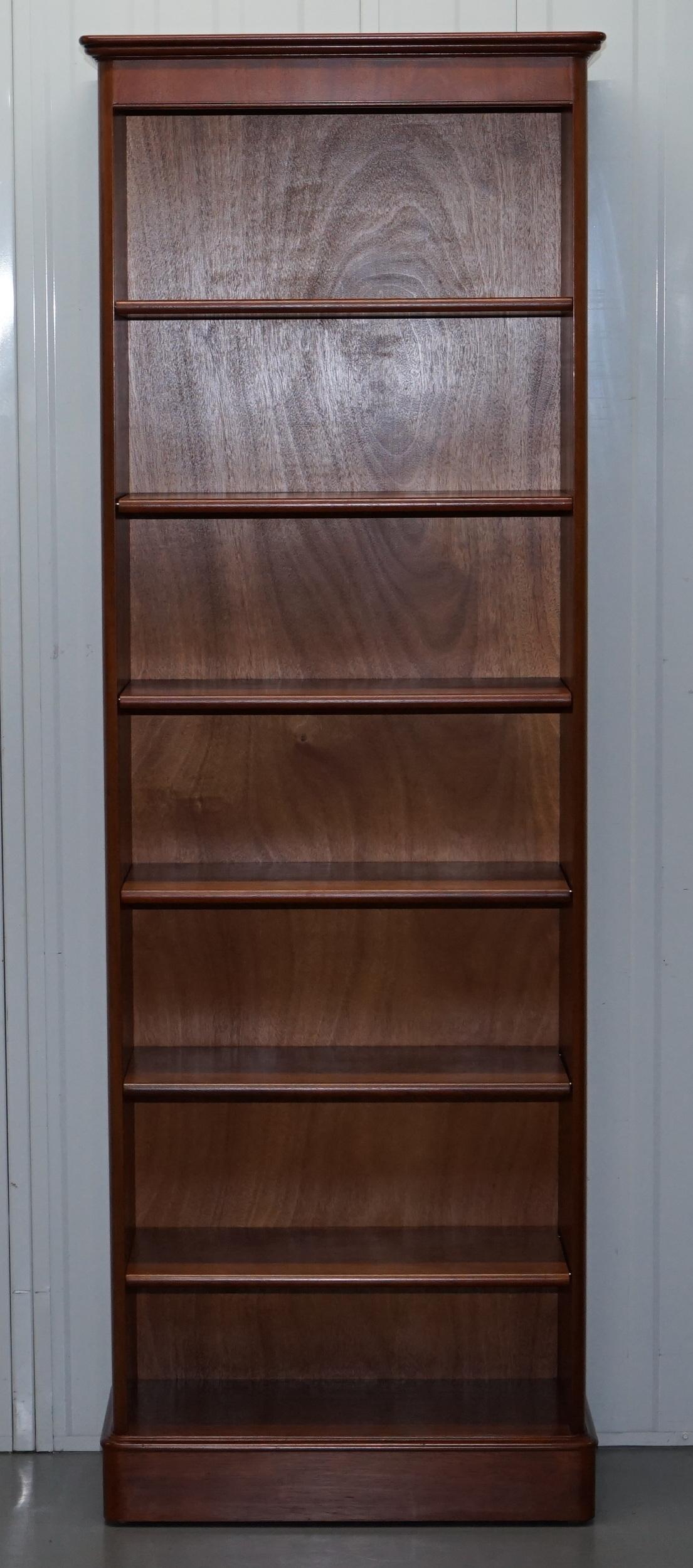 Pair of Panelled Cherrywood Library Office Bookcases Part of a Large Suite 8