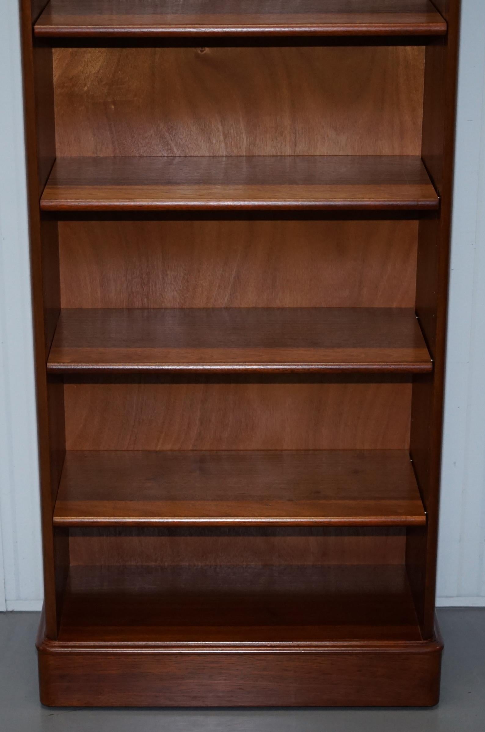 Pair of Panelled Cherrywood Library Office Bookcases Part of a Large Suite 9