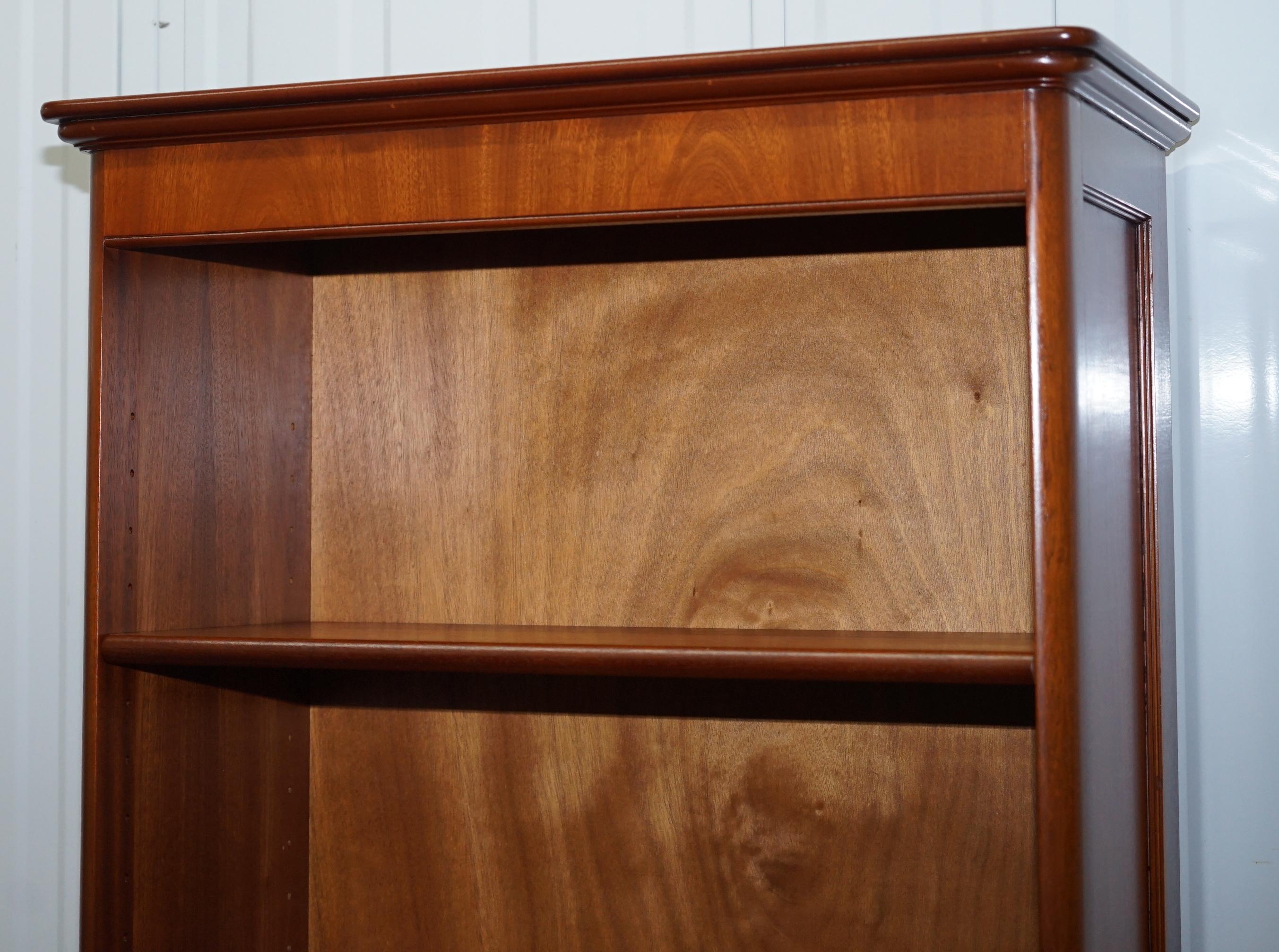 Pair of Panelled Cherrywood Library Office Bookcases Part of a Large Suite 11