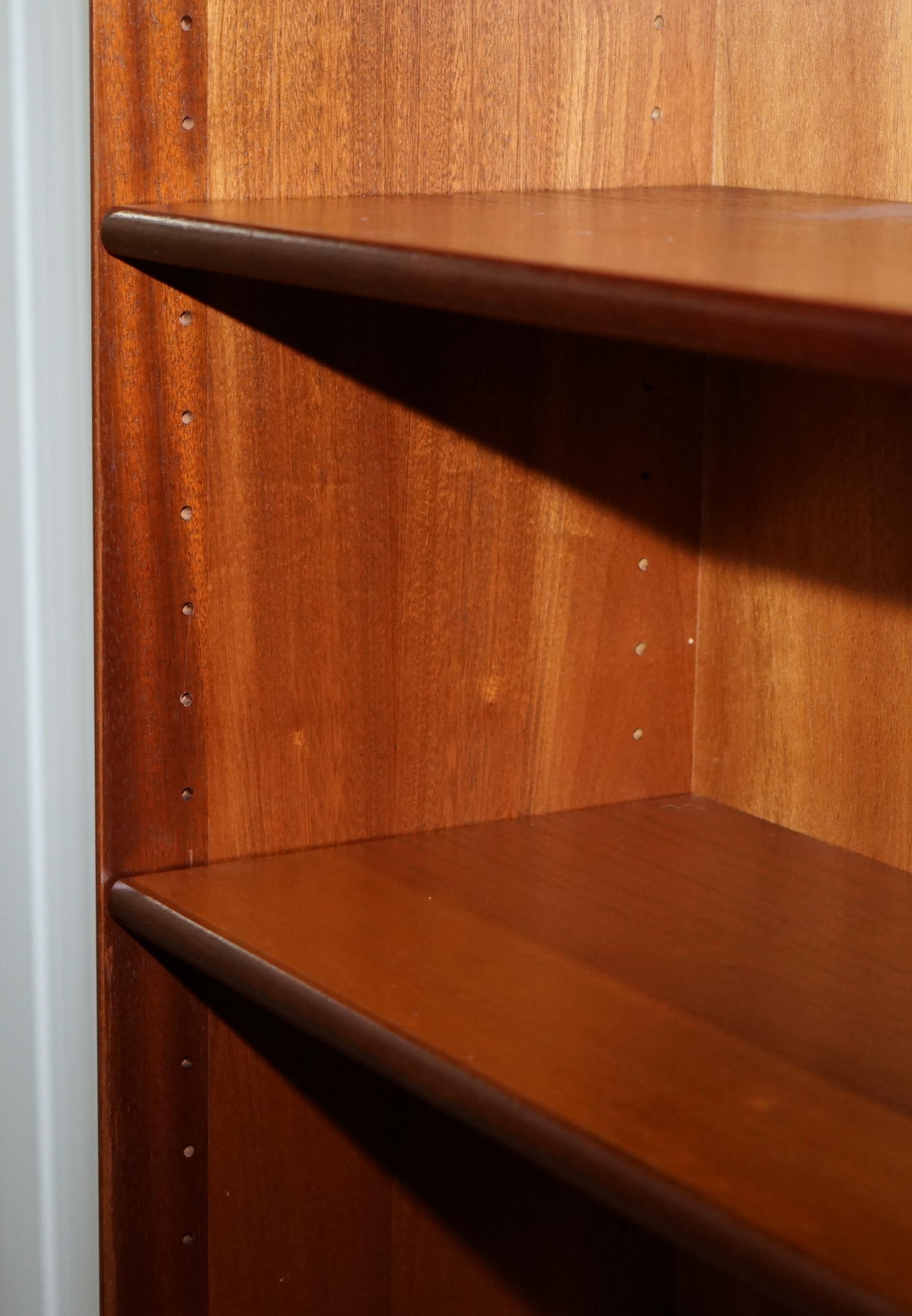 Pair of Panelled Cherrywood Library Office Bookcases Part of a Large Suite 12