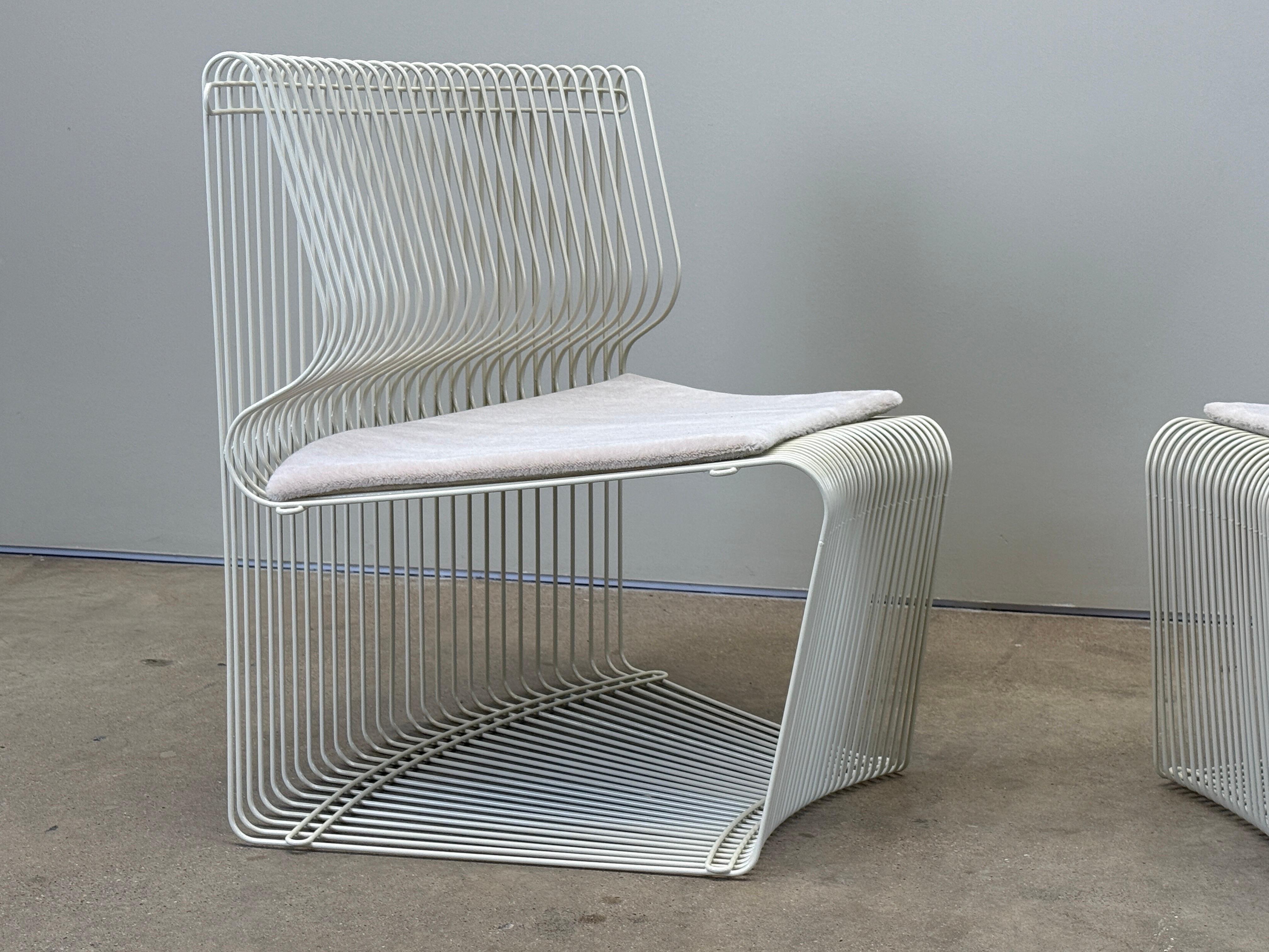 Coppia di sedie Pantonova di Verner Panton in vendita 3