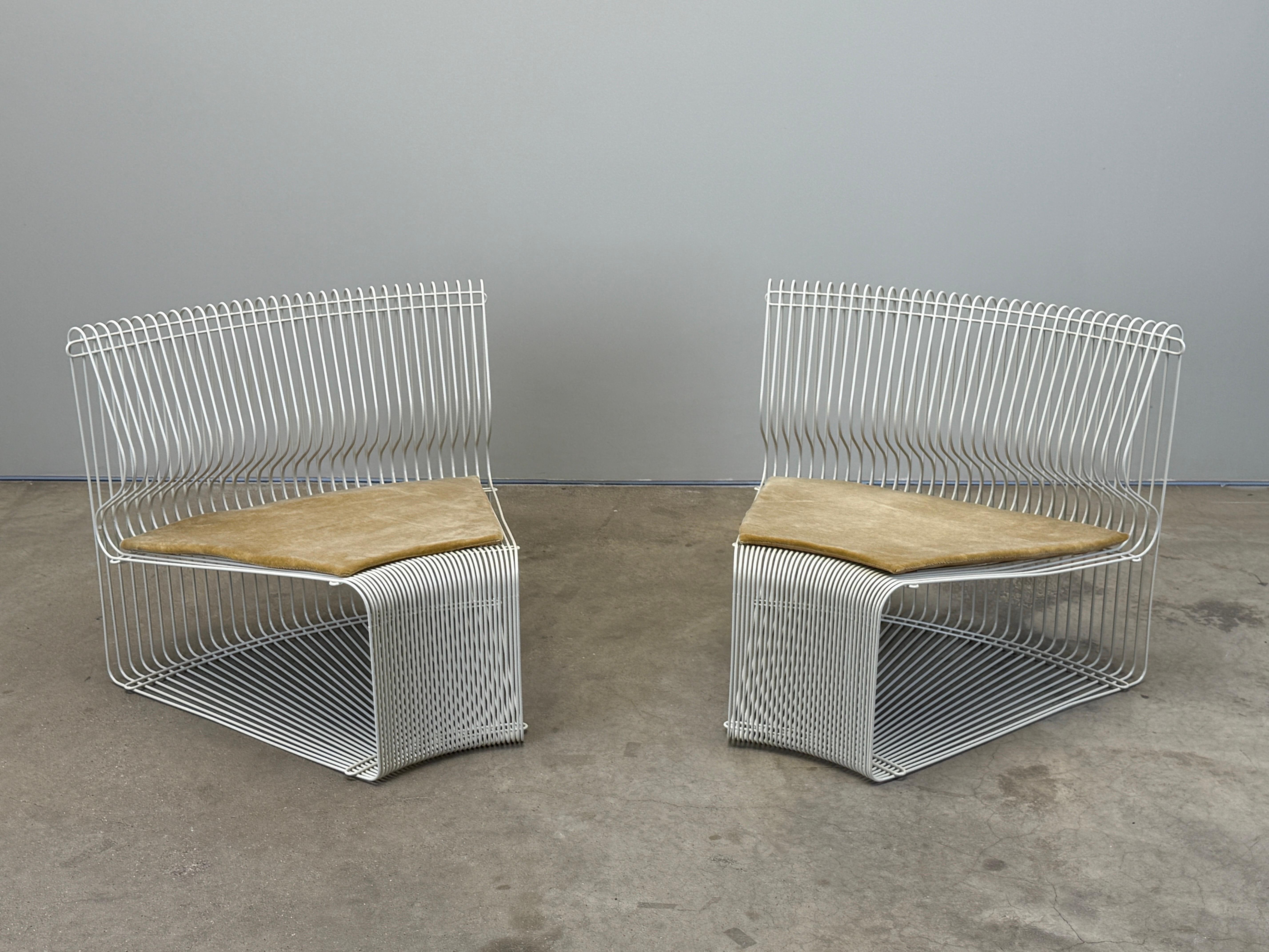 Pareja de tumbonas Pantonova de Verner Panton mediados del siglo XX en venta
