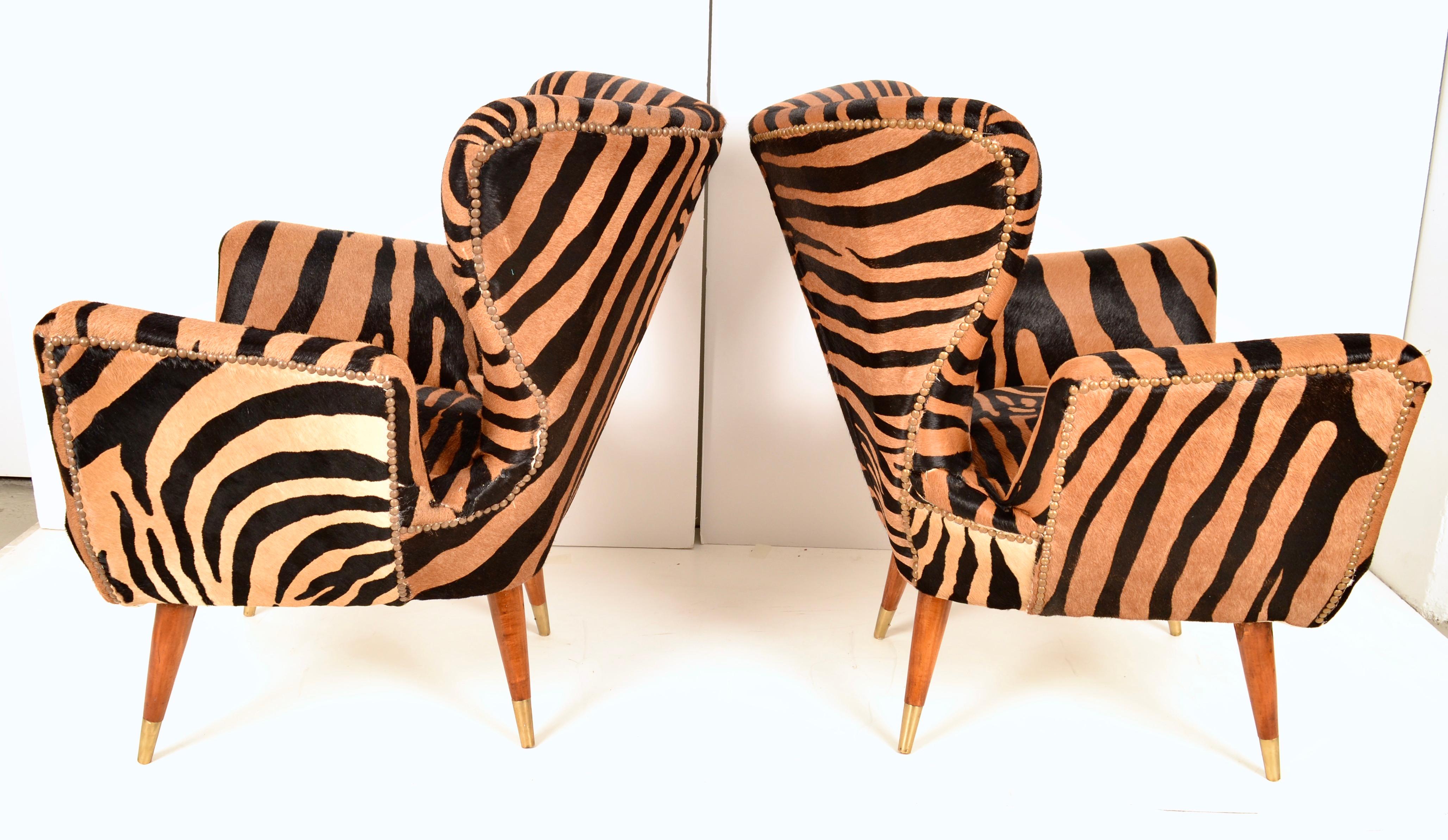 Mid-Century Modern Pair of Paolo Buffa Arm Chairs, Italy 1950