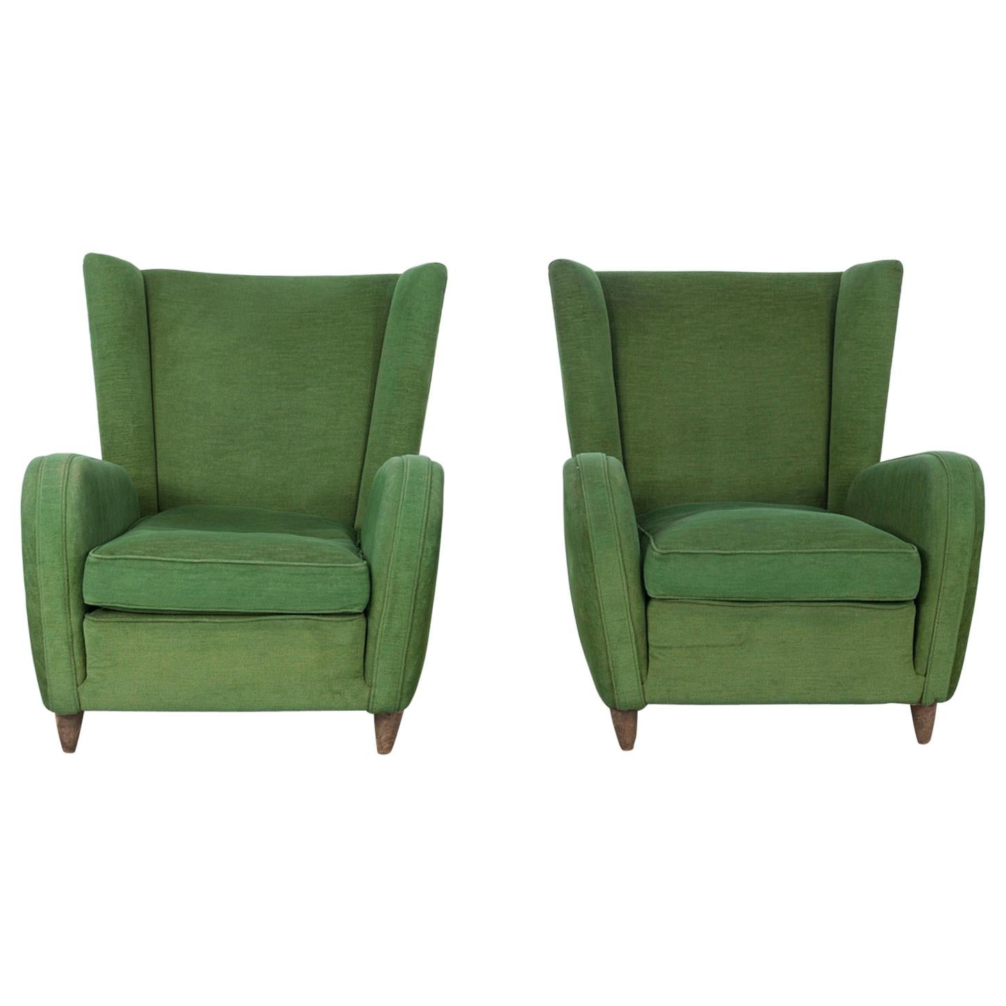 Pair of Paolo Buffa Armchairs