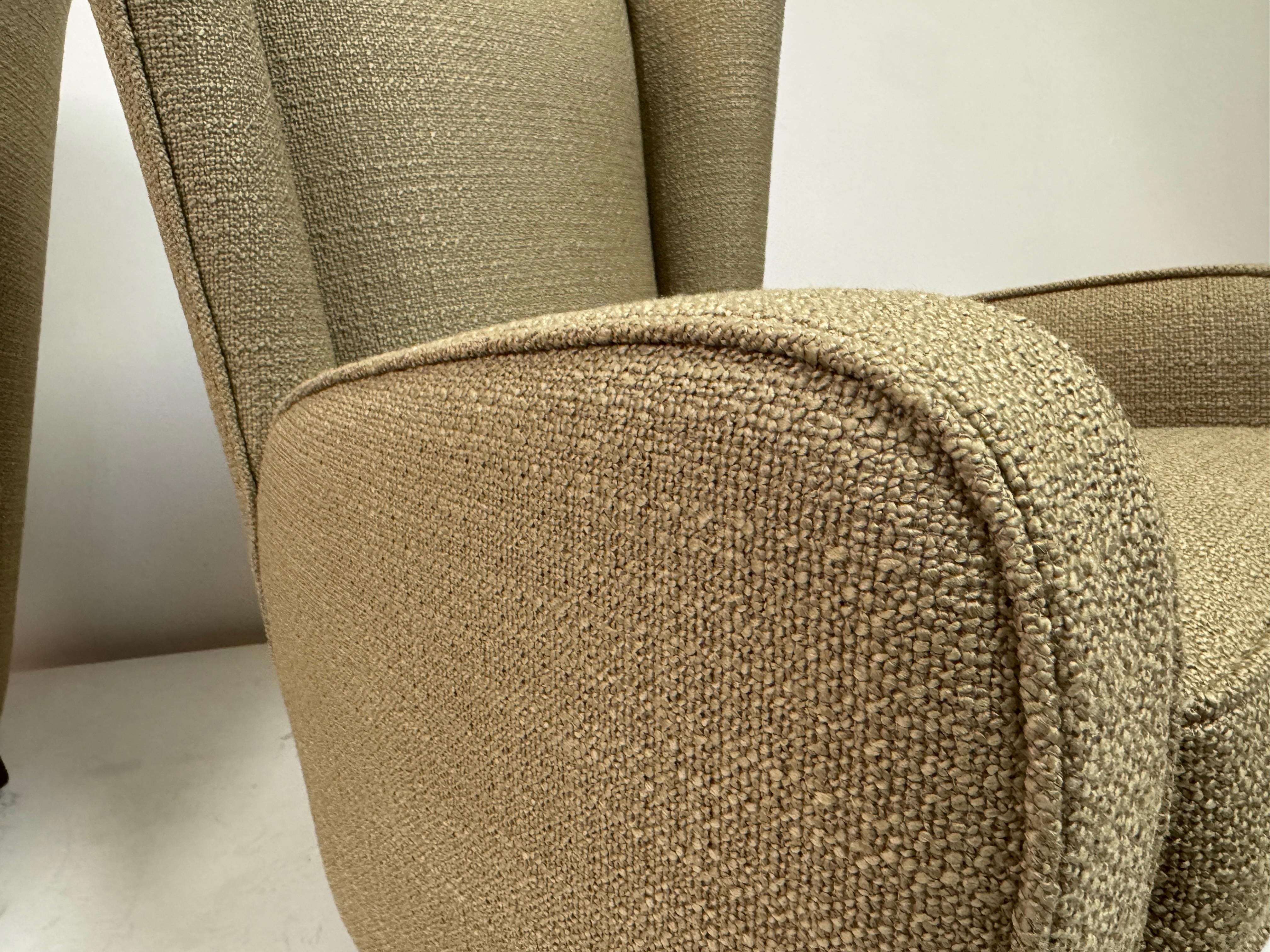 Paire de fauteuils Paolo Buffa, Italie, années 1950 en vente 10