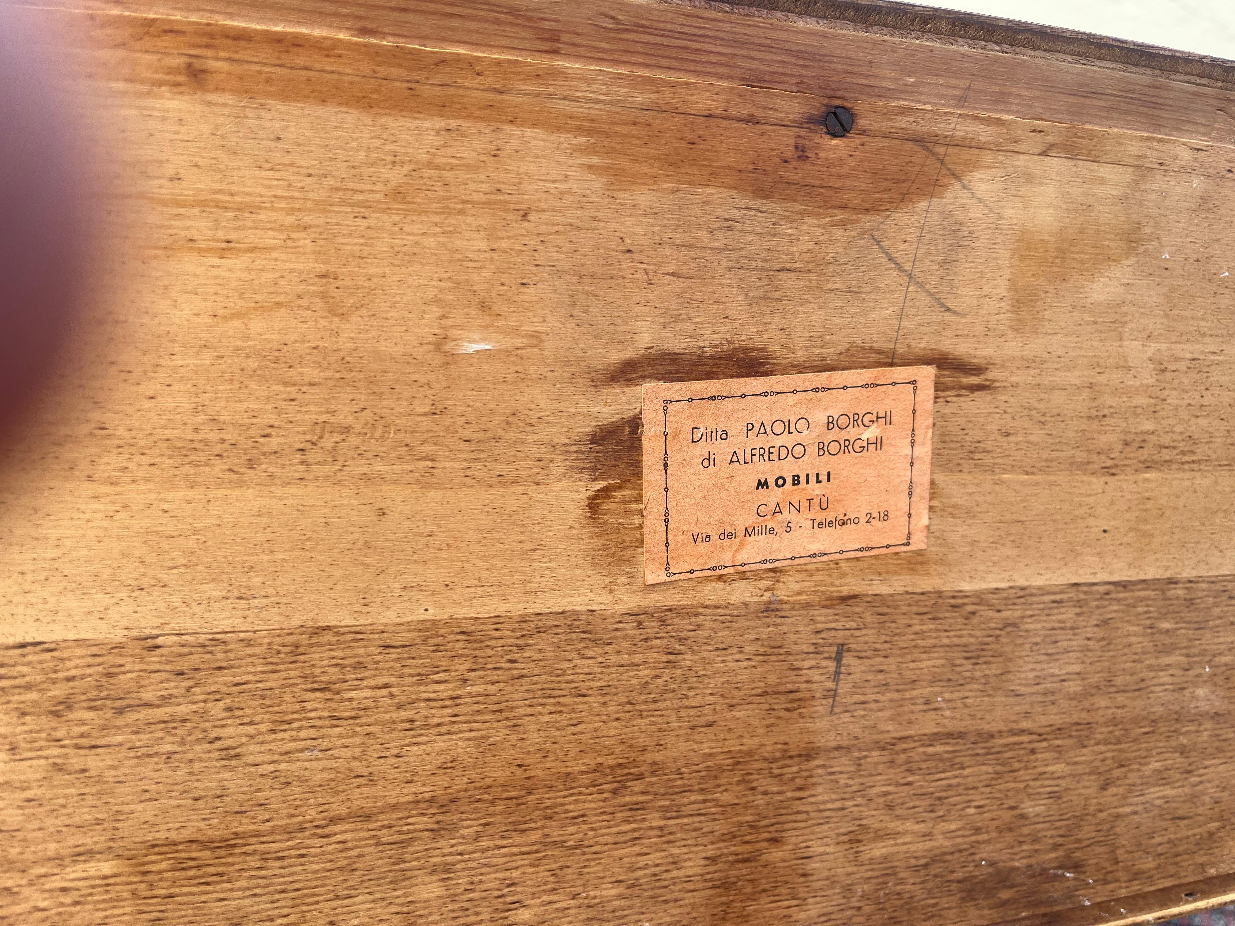 Paire de tables de chevet Paolo Buffa Original 1950s en vente 4