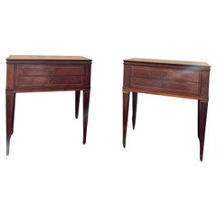 Paire de tables de chevet Paolo Buffa Original 1950s