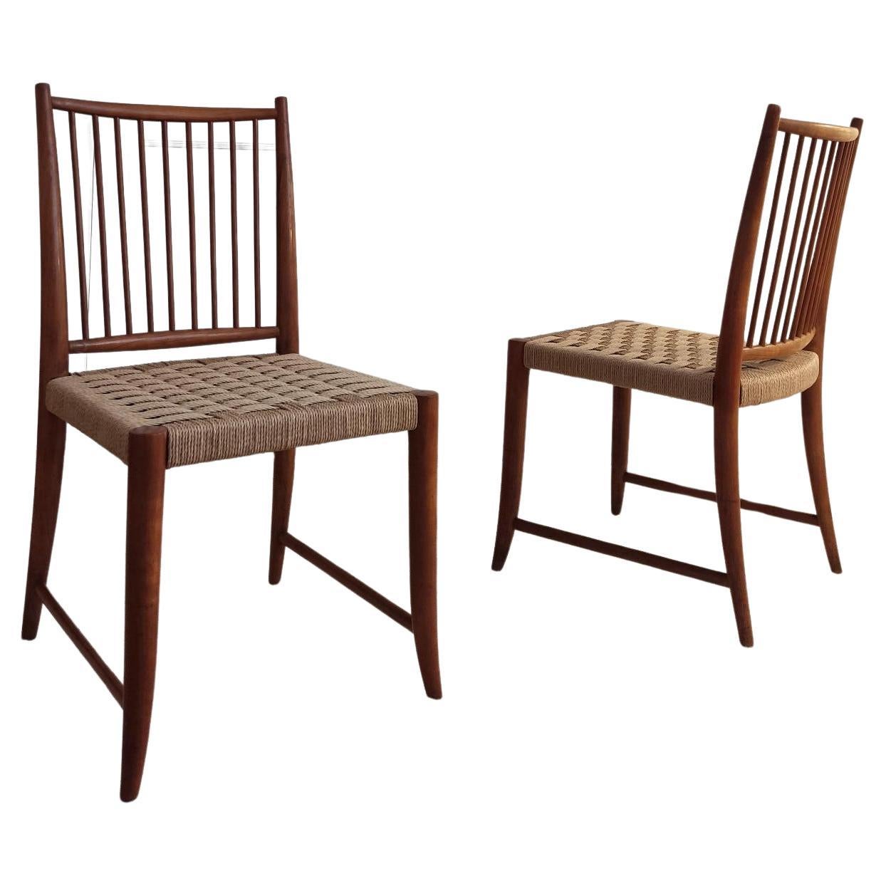 Pair of Paolo Buffa chairs