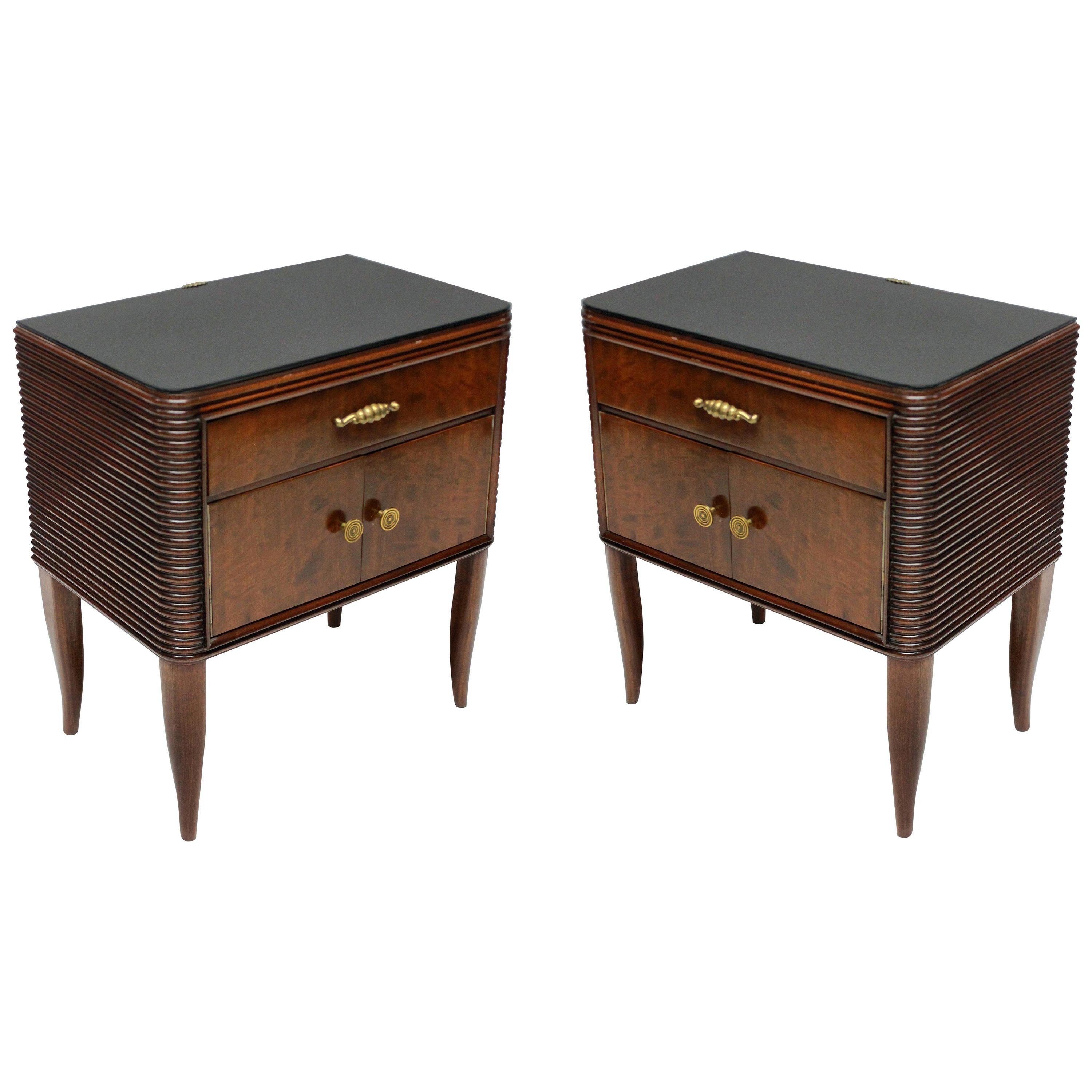 Pair of Paolo Buffa Night Stands