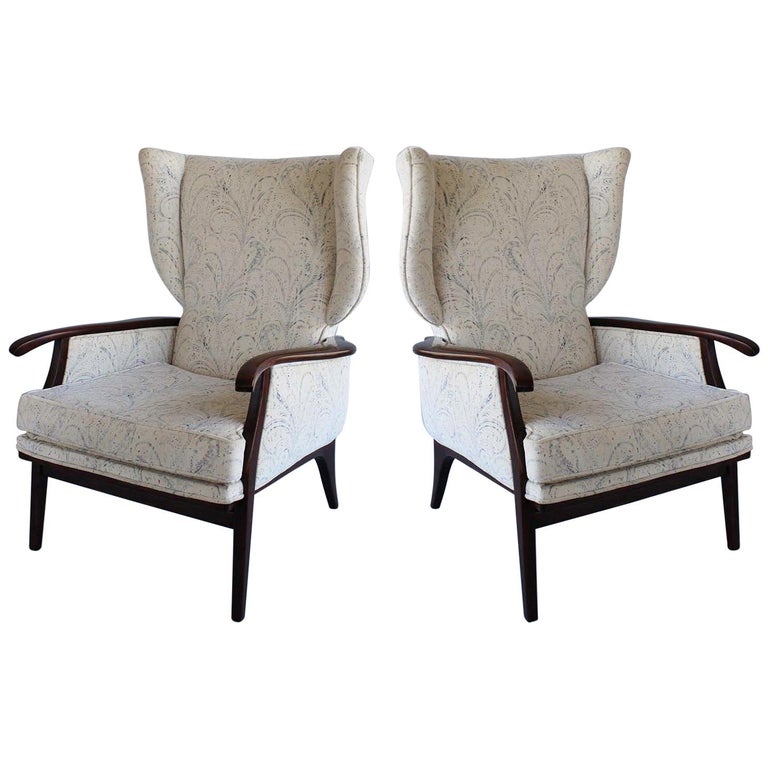 Pair of Paolo Buffa Style Armchairs 1