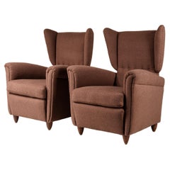 Pair of Paolo Buffa Style Club Chairs