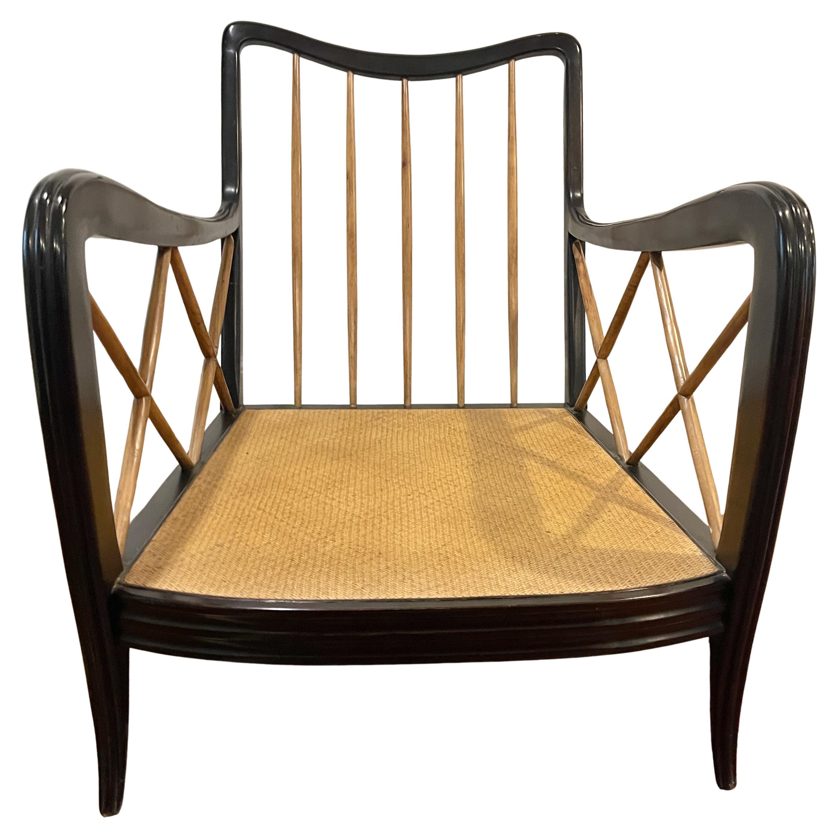 Paire de chaises longues de style Paolo Buffa en vente 8