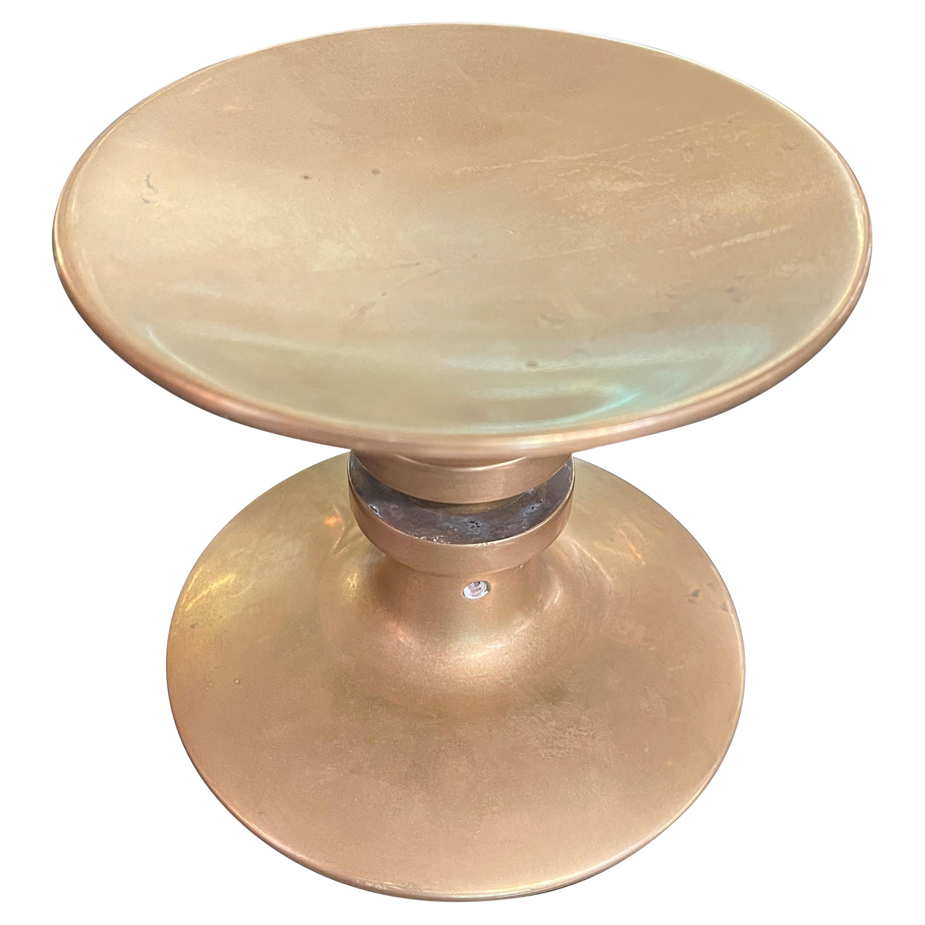 Pair of Paolo di Poli Solid Brass Round Door Pulls