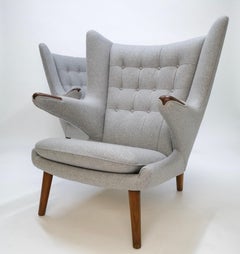Pair of “Papa Bear” Chairs by Hans Wegner for A.P. Stolen
