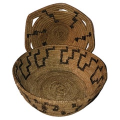 Pair of Papago Indian Baskets