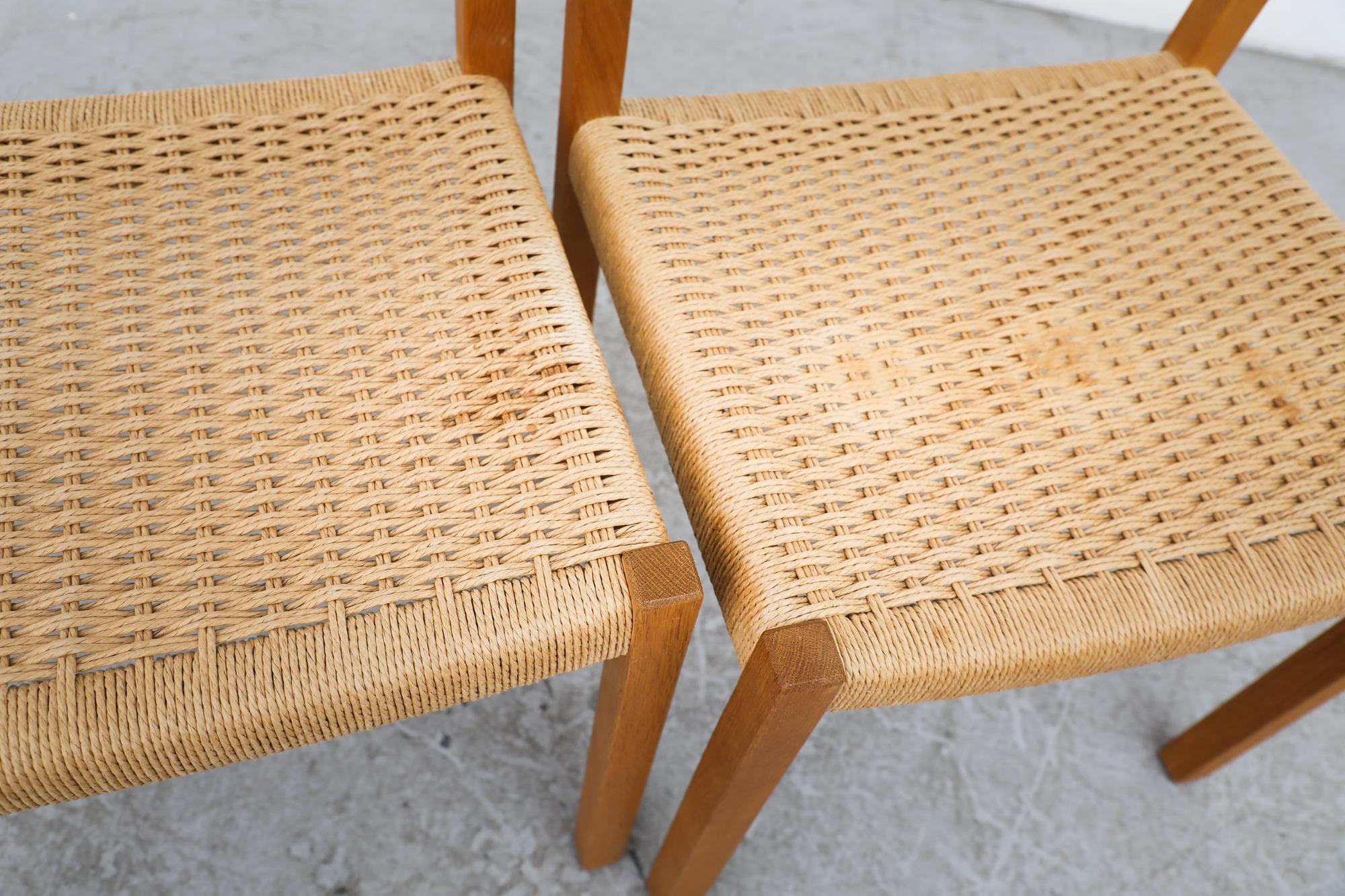 Paire de chaises de salle à manger 