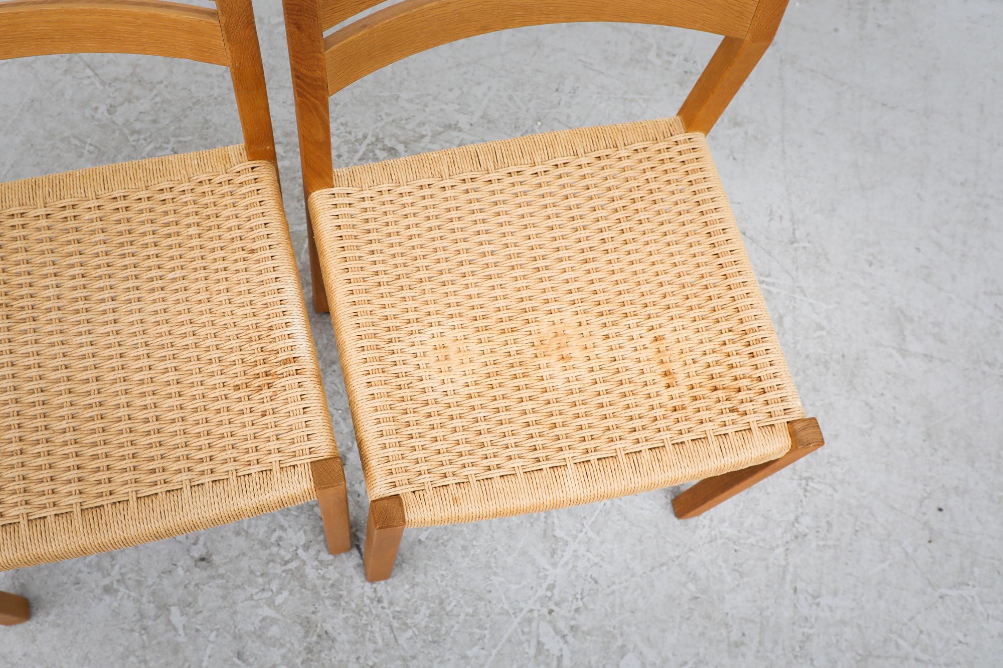 Paire de chaises de salle à manger 