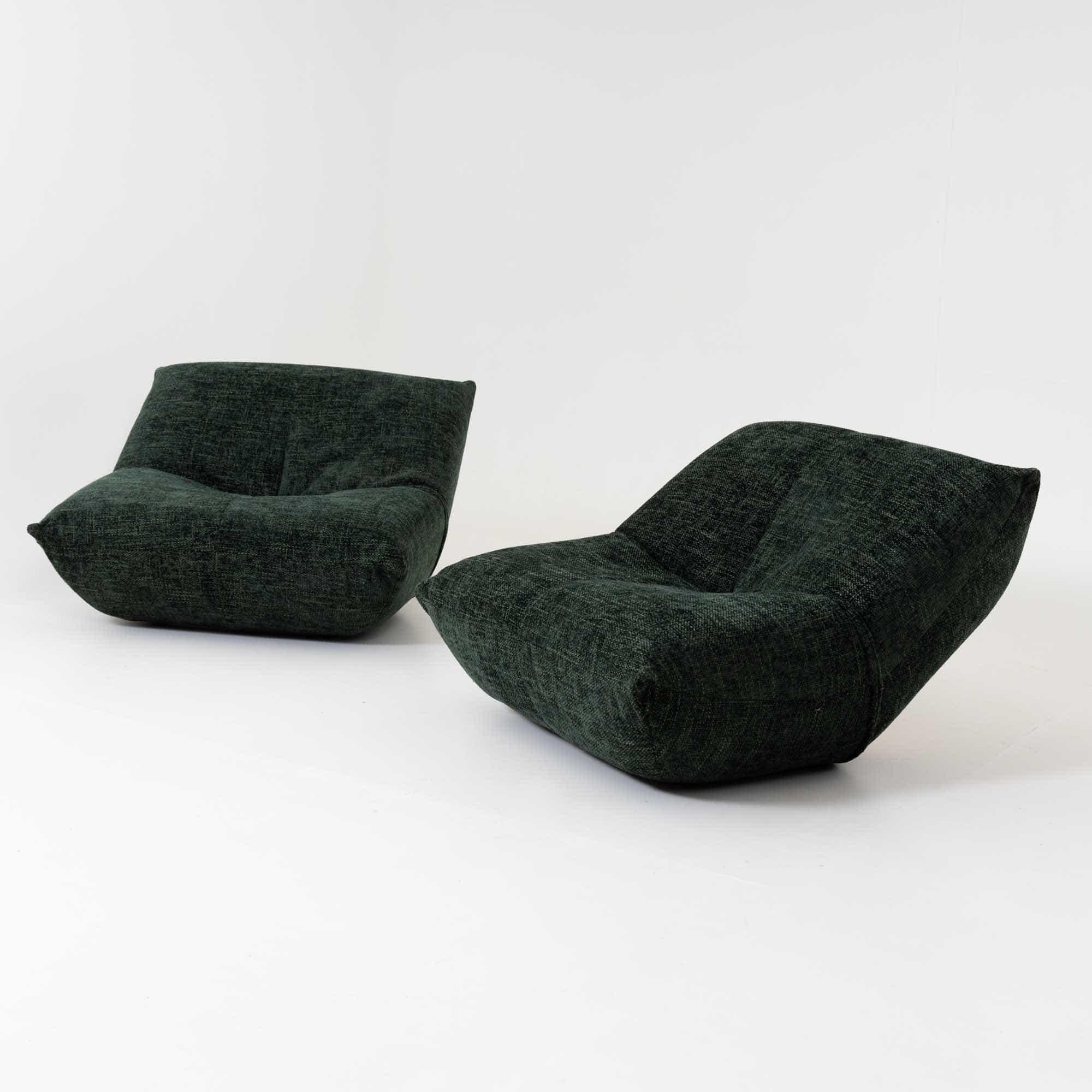 Pair of Papillon Lounge Chairs by Guido Rosati for Giovannetti, Italy 1970s In Excellent Condition For Sale In Greding, DE