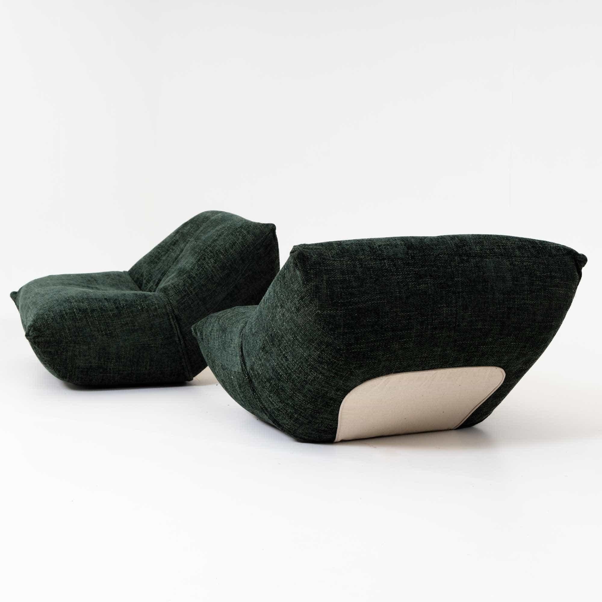 Pair of Papillon Lounge Chairs by Guido Rosati for Giovannetti, Italy 1970s For Sale 1