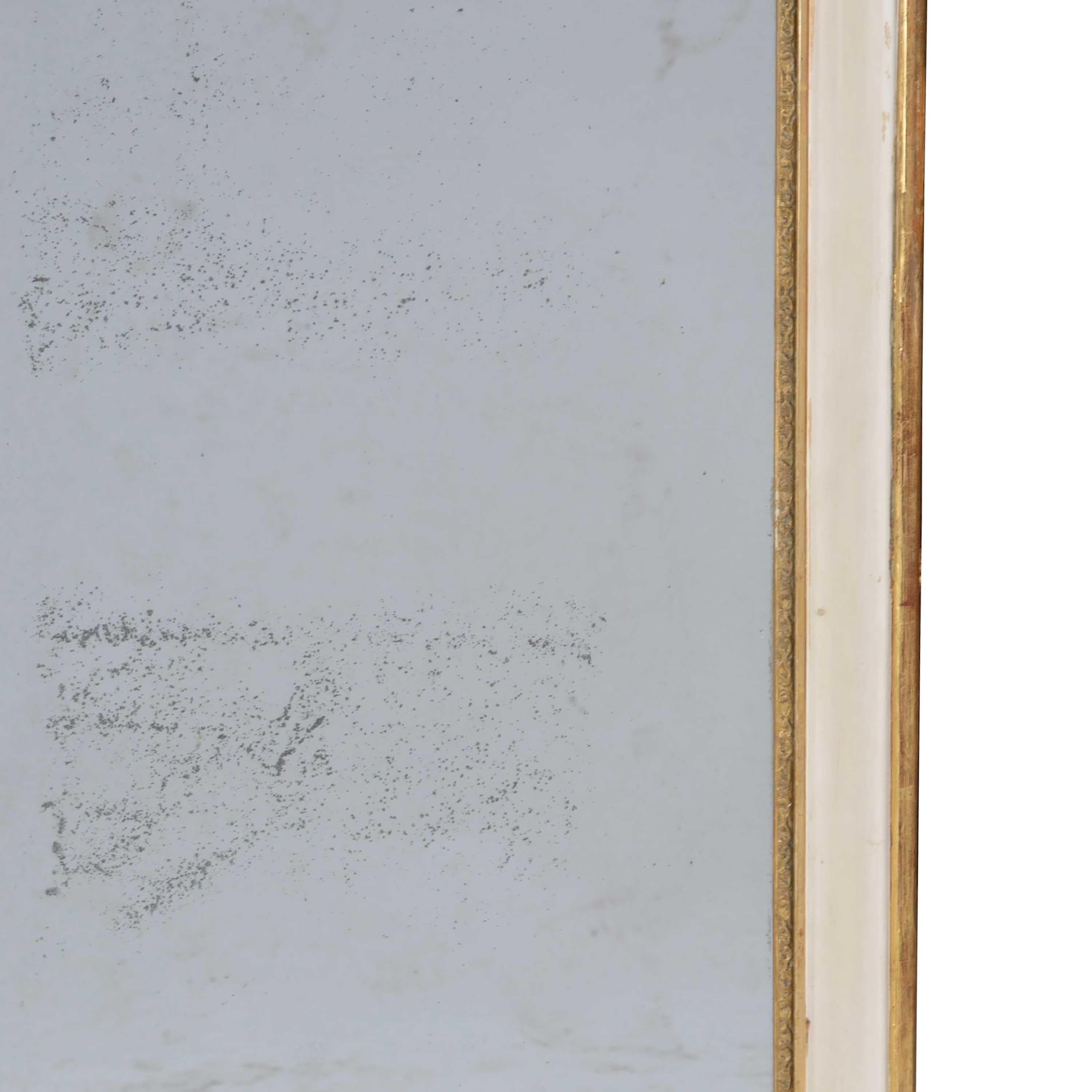 Louis XV Pair of Parcel-Gilt Mirrors