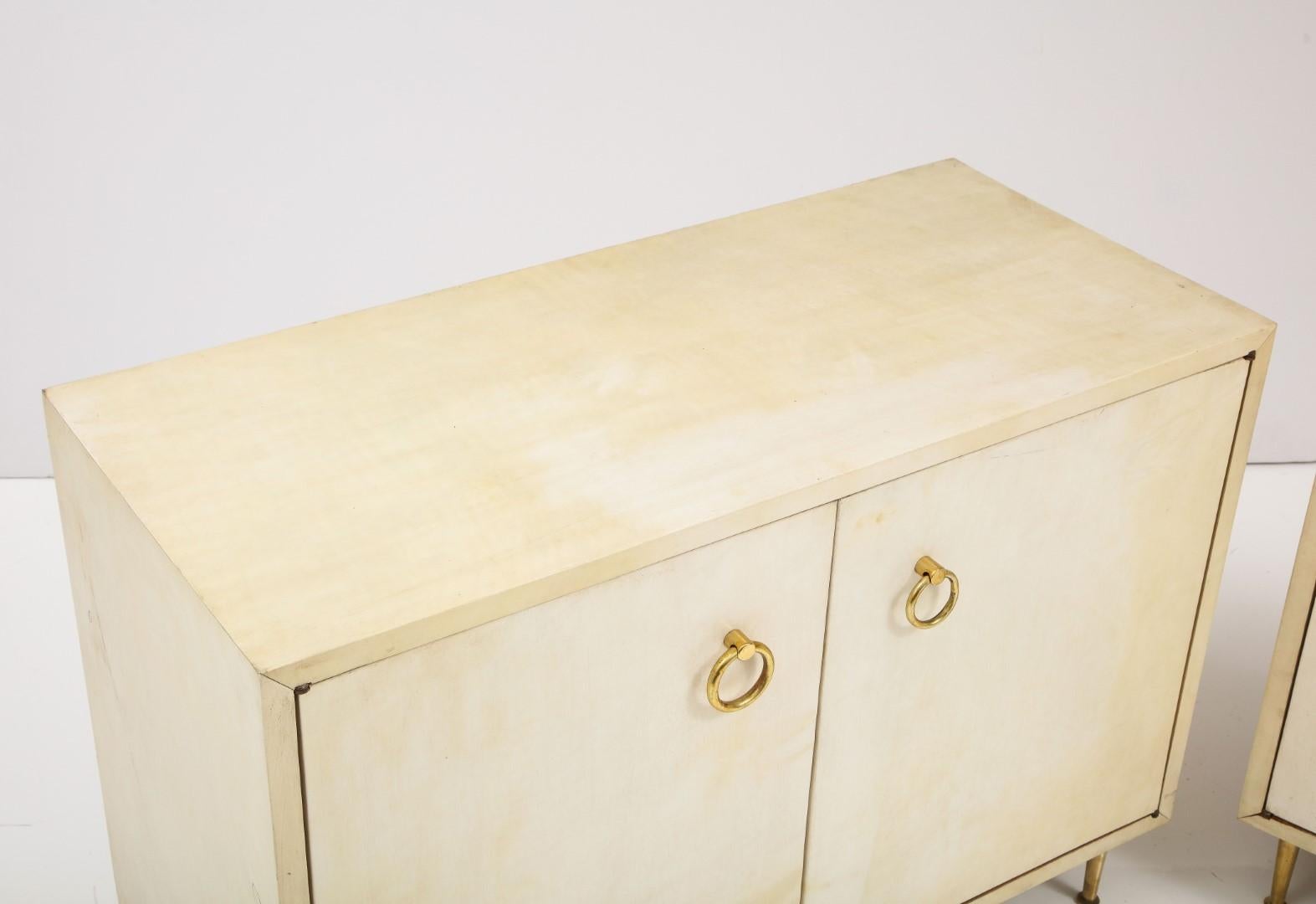 Pair of Parchment Chests in the Manner of Gio Ponti 3