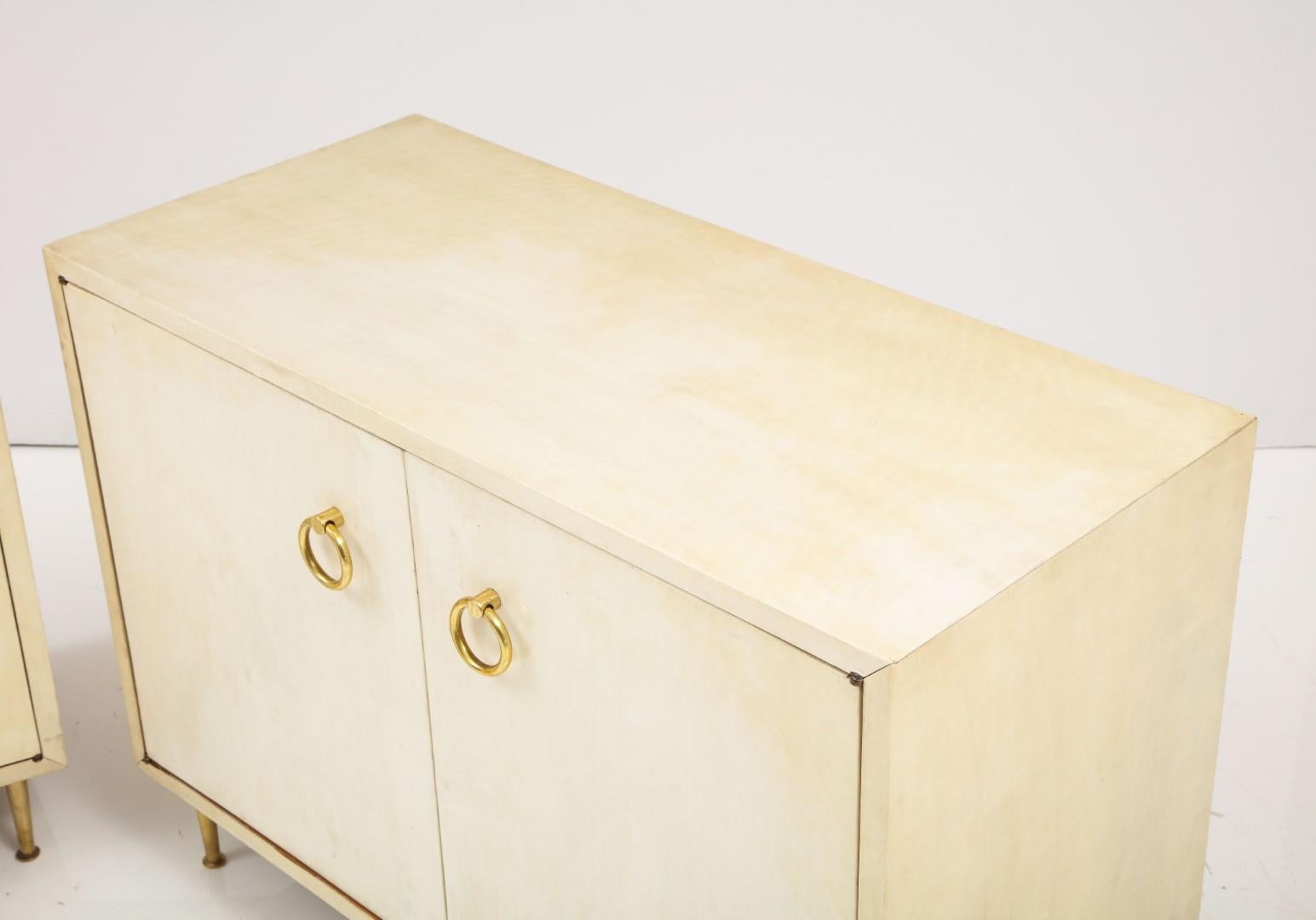 Pair of Parchment Chests in the Manner of Gio Ponti 4