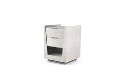 Pair of Parchment Night Stands by R & Y Augousti