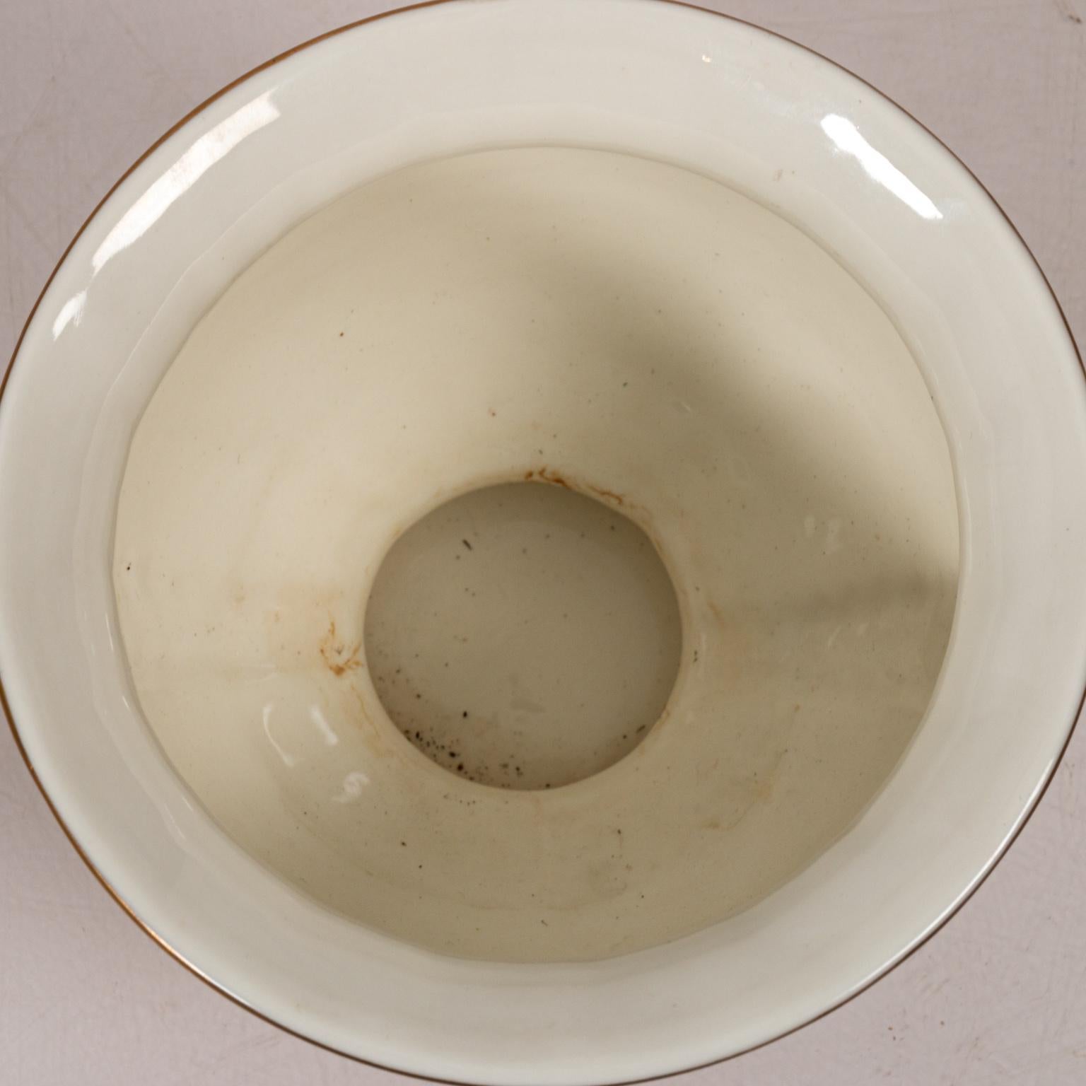 Pair of Paris Royal Porcelain Cache Pots 2