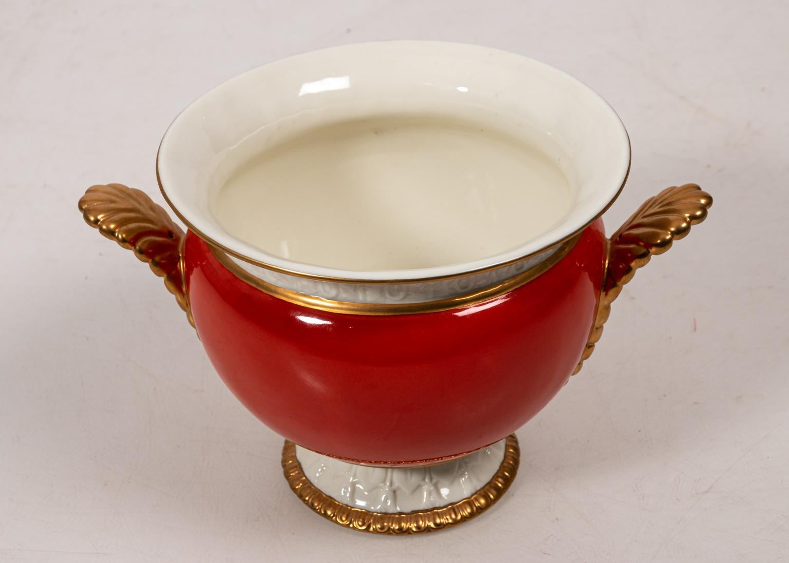 Pair of Paris Royal Porcelain Cache Pots 1