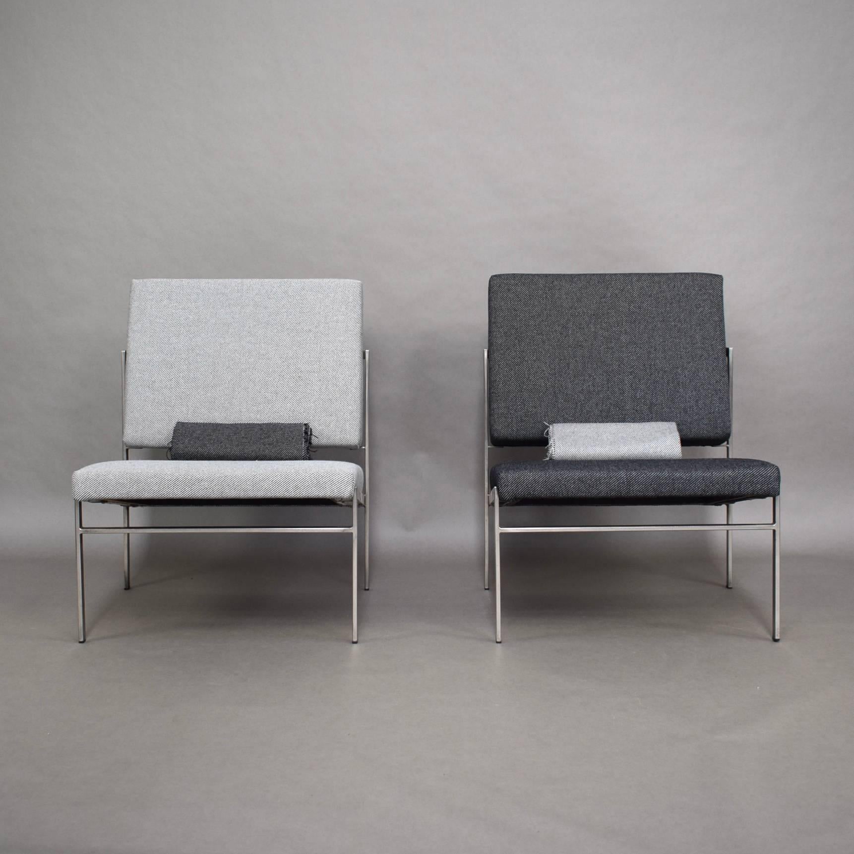 Dutch Pair of Parlez Chairs by Rob Parry