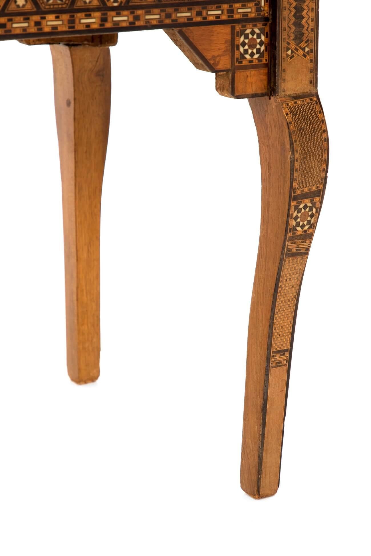 Pair Of Parquetry Middle Eastern Chairs im Angebot 2