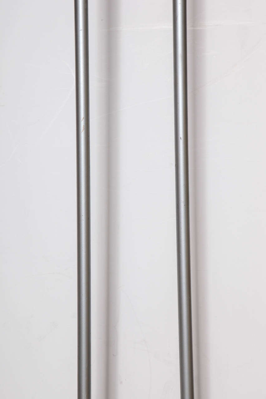 Paar Stehlampen „Cinna“ aus Aluminiumguss von Pascal Mourgue für Ligne-Roset, 1990er Jahre (Französisch) im Angebot