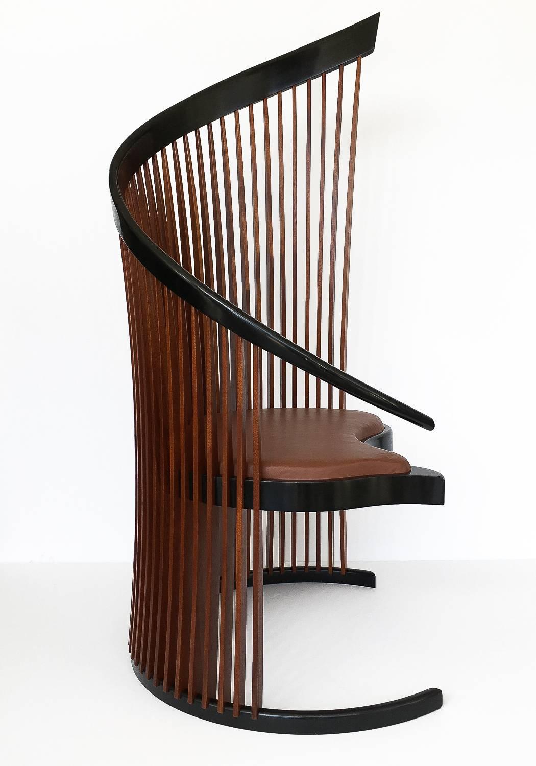 American Pair of Paso Doble Sculptural Chairs by Thomas Stender