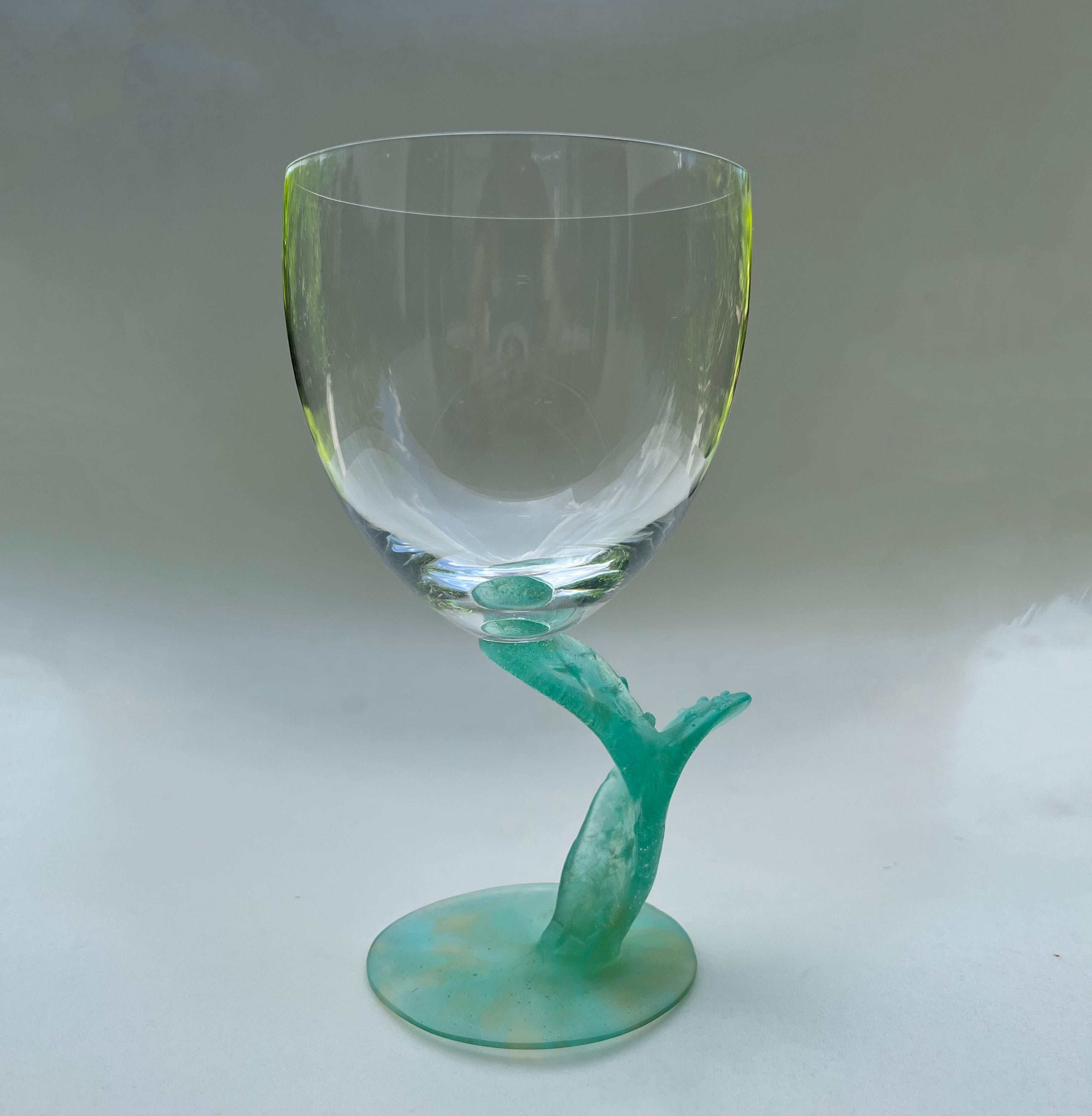 French Pair of Pâte-de-Verre DAUM 
