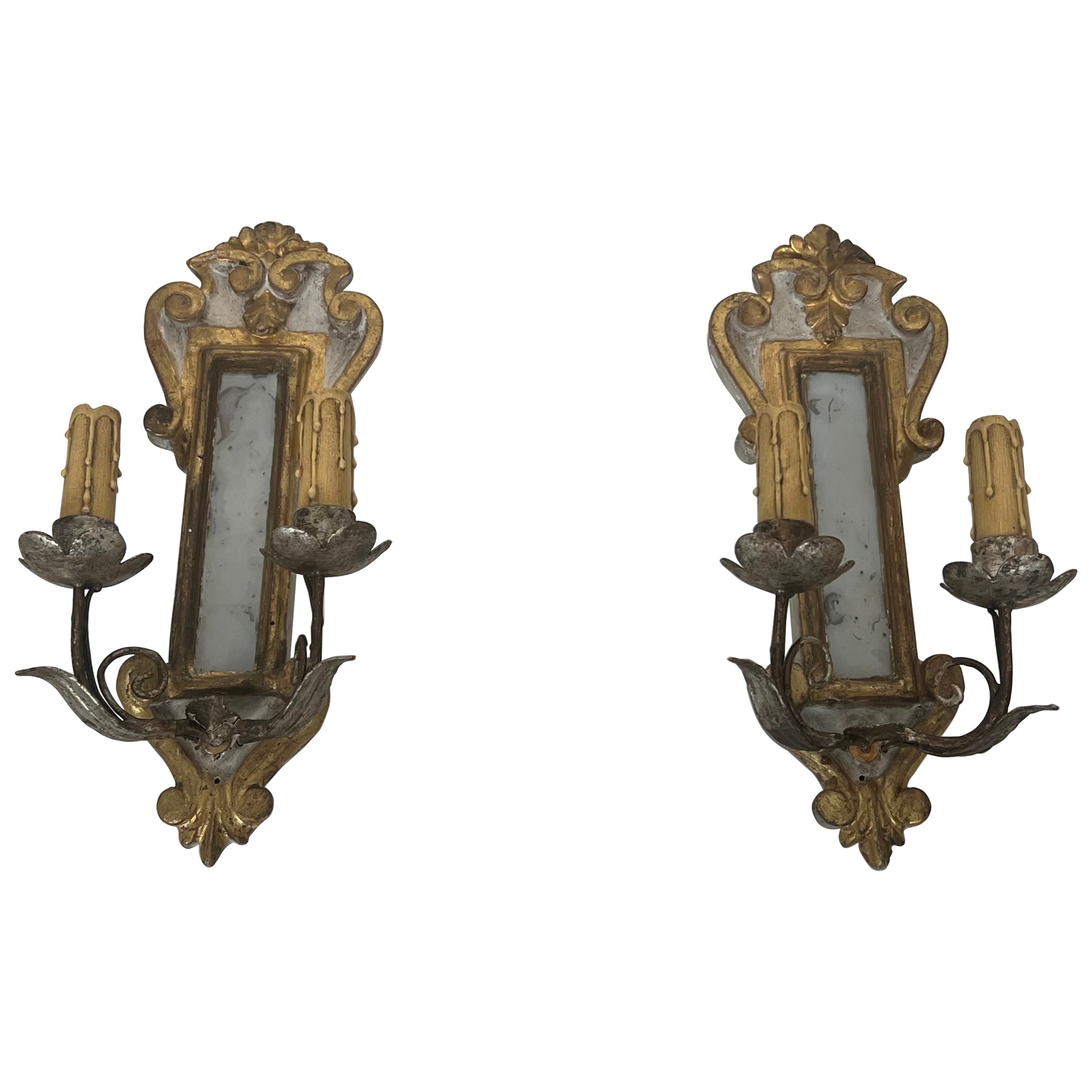 Gilt Wall Lights and Sconces