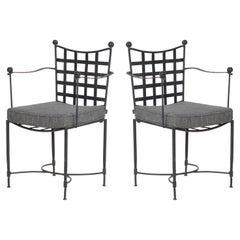 Pair of Patio Dining Chairs by Mario Papperzini