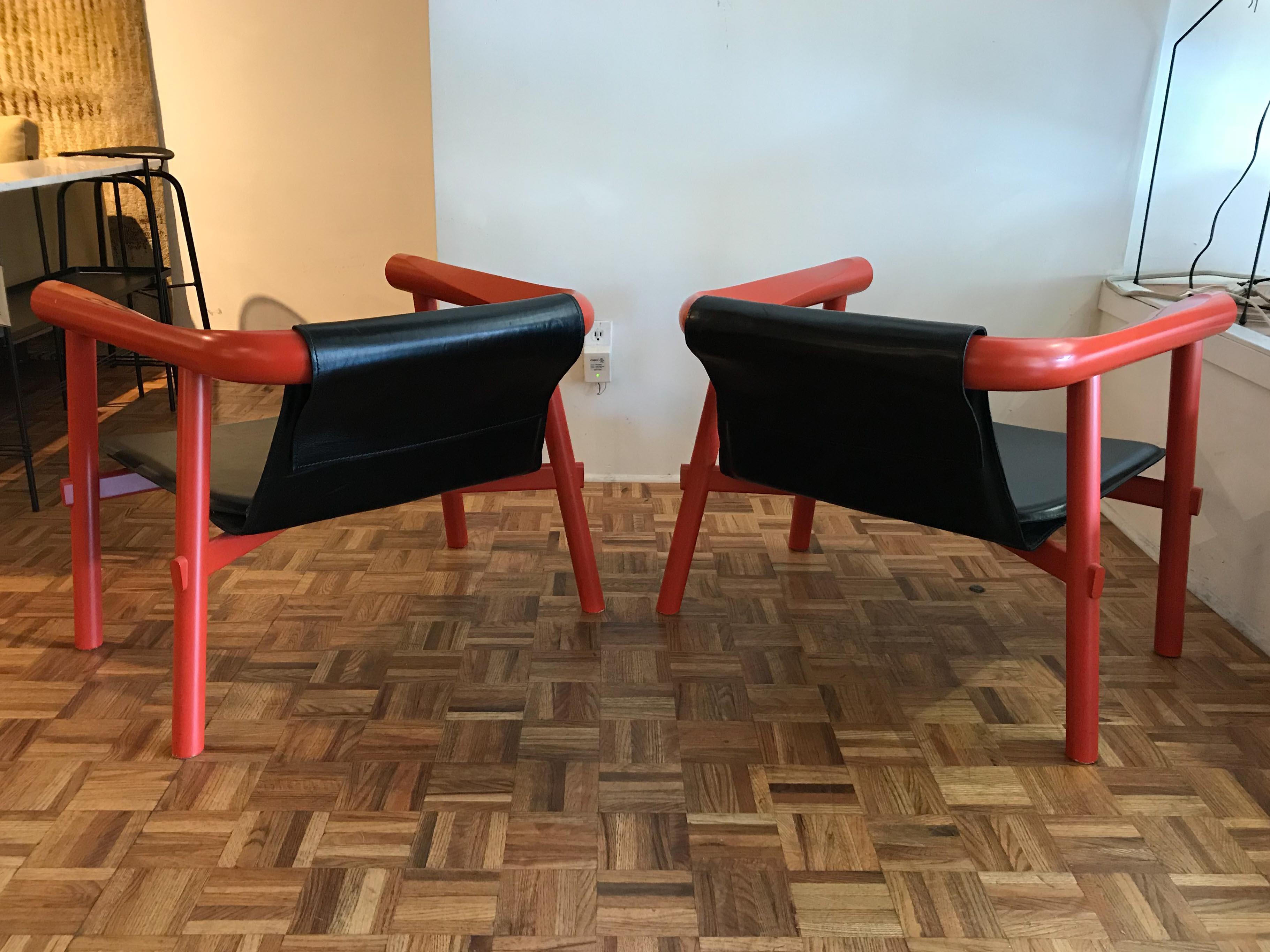 Modern Pair of Patricia Urquiola for Artelano Log Chairs For Sale