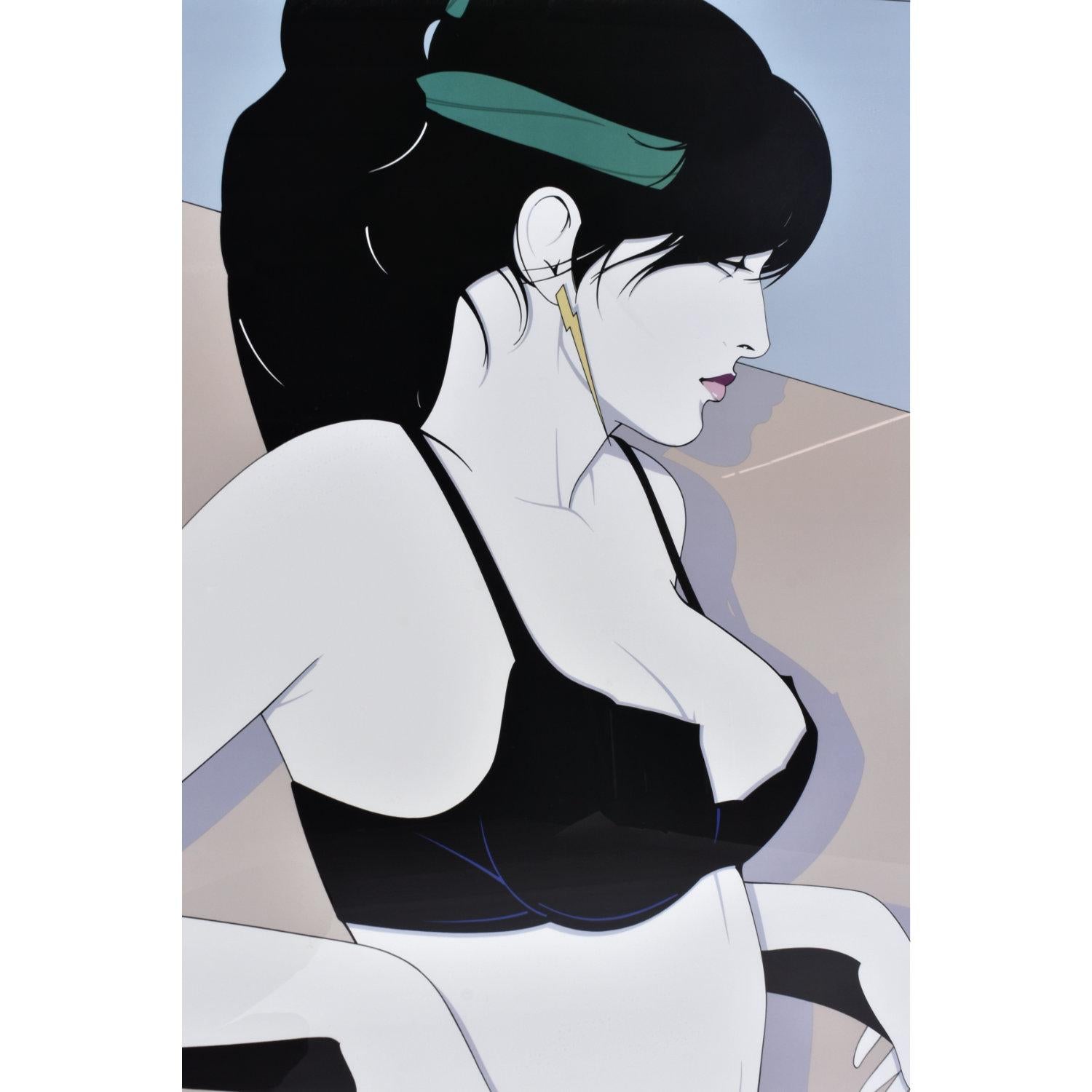 Post-Modern Pair of Patrick Nagel Framed Prints Portfolio 1 and Classic Visions For Sale