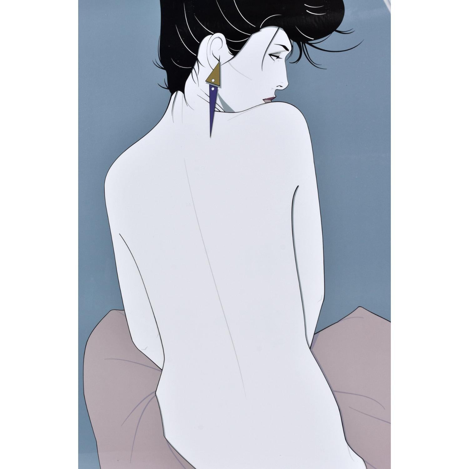 Late 20th Century Pair of Patrick Nagel Framed Prints Portfolio 1 and Classic Visions For Sale