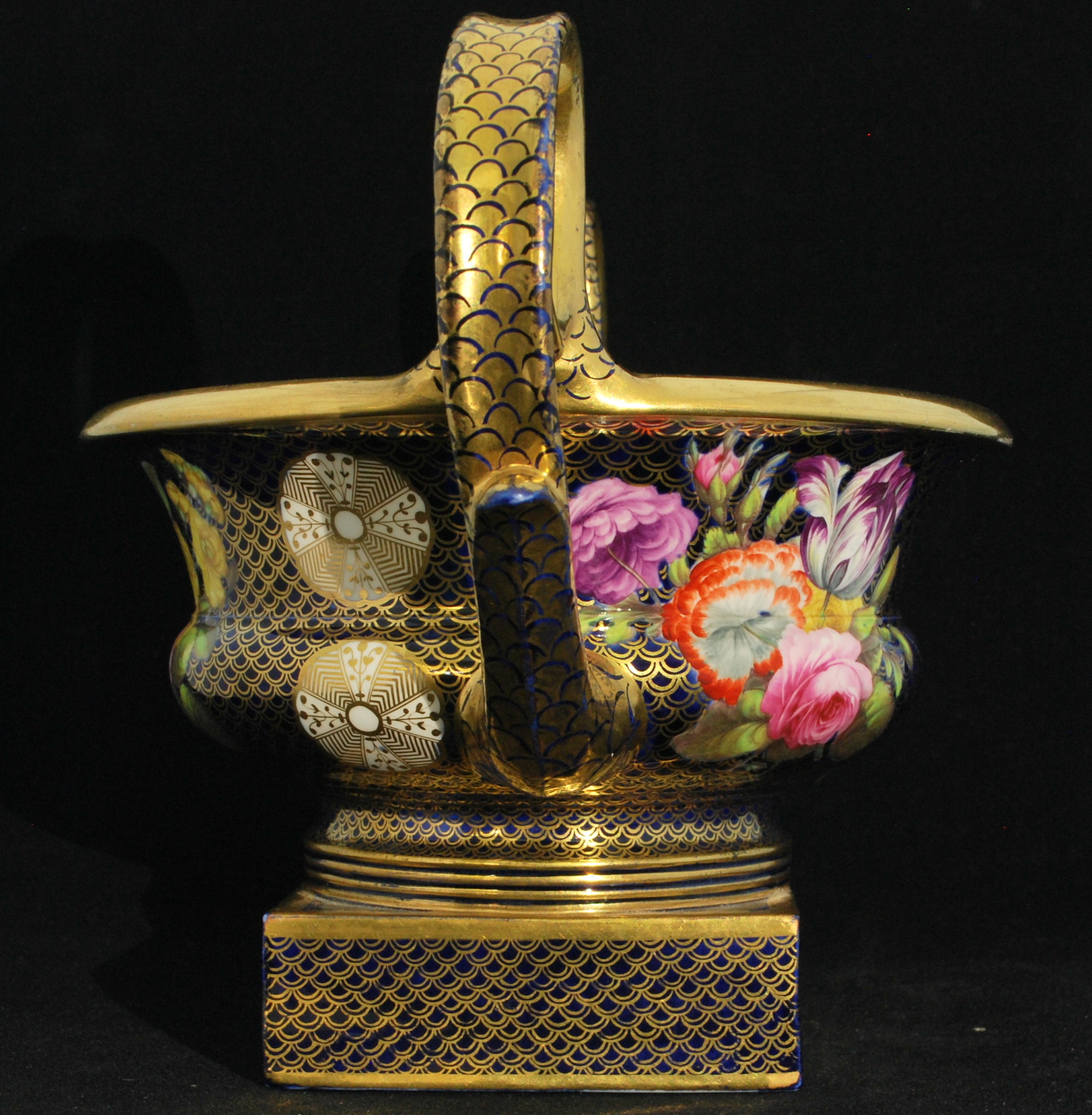 Tourné Paire de vases à motifs 1166. Spode C1820 en vente