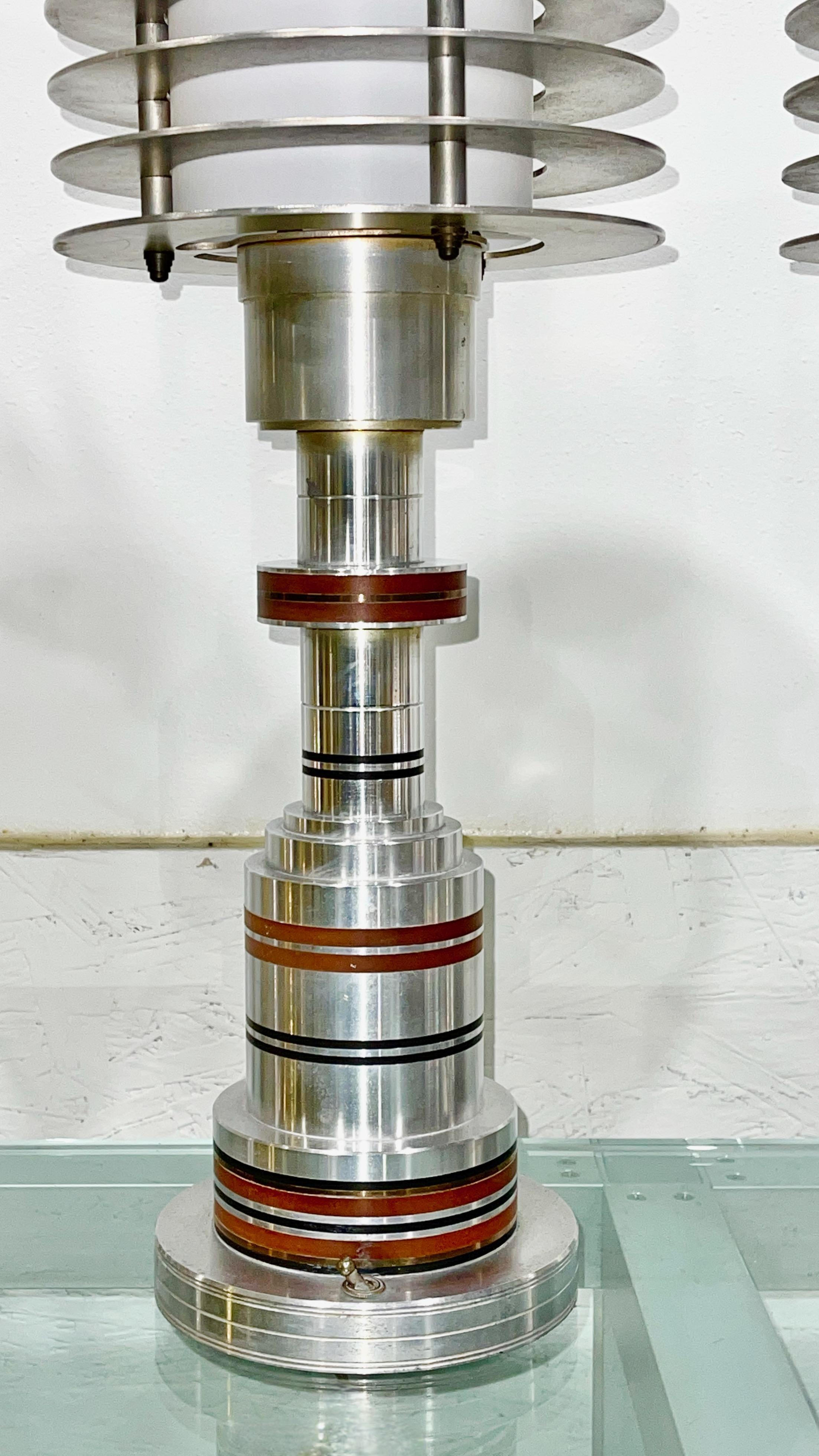 Pair of Pattyn Products Table Lamps en vente 6