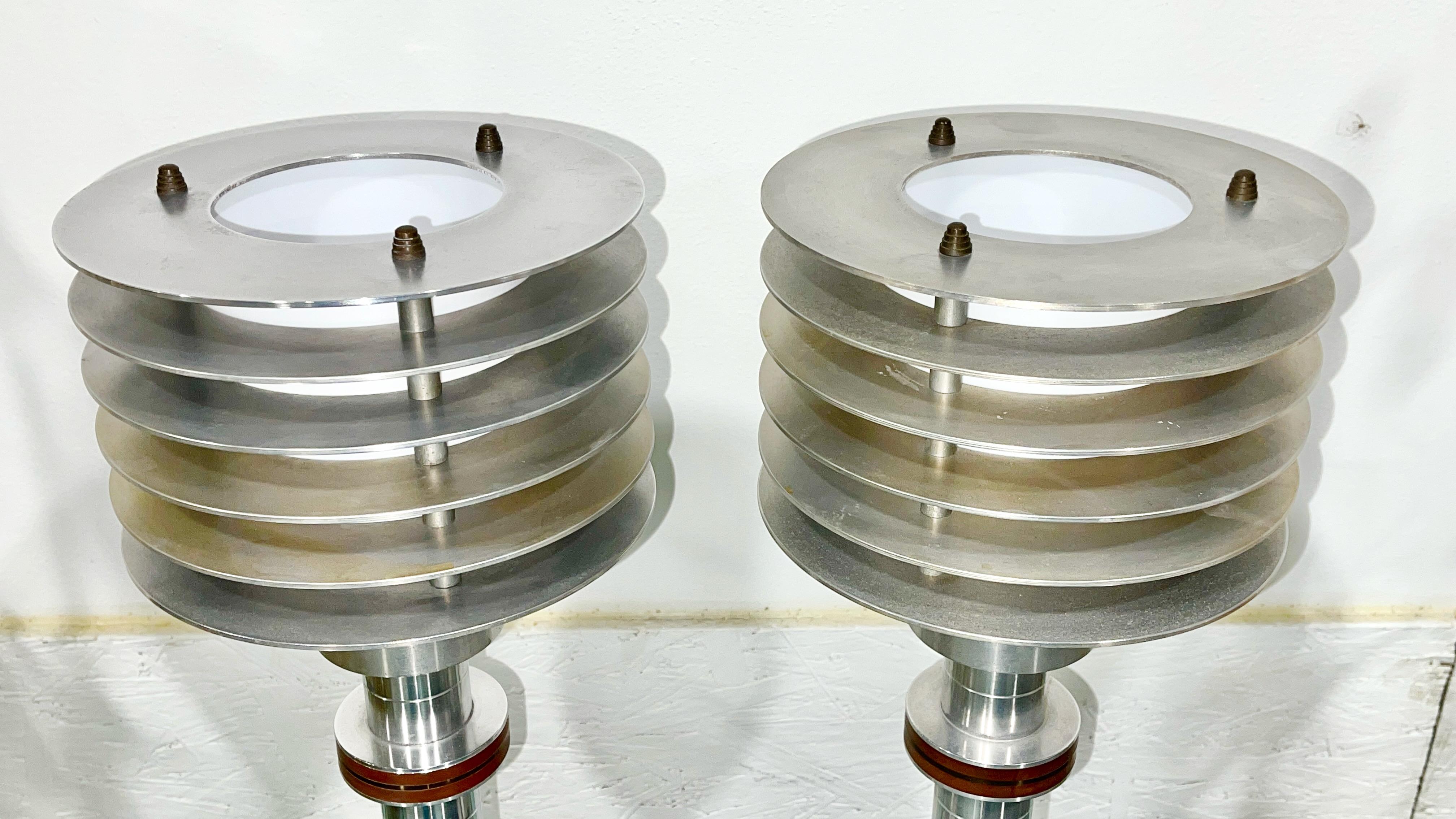 Américain Pair of Pattyn Products Table Lamps en vente