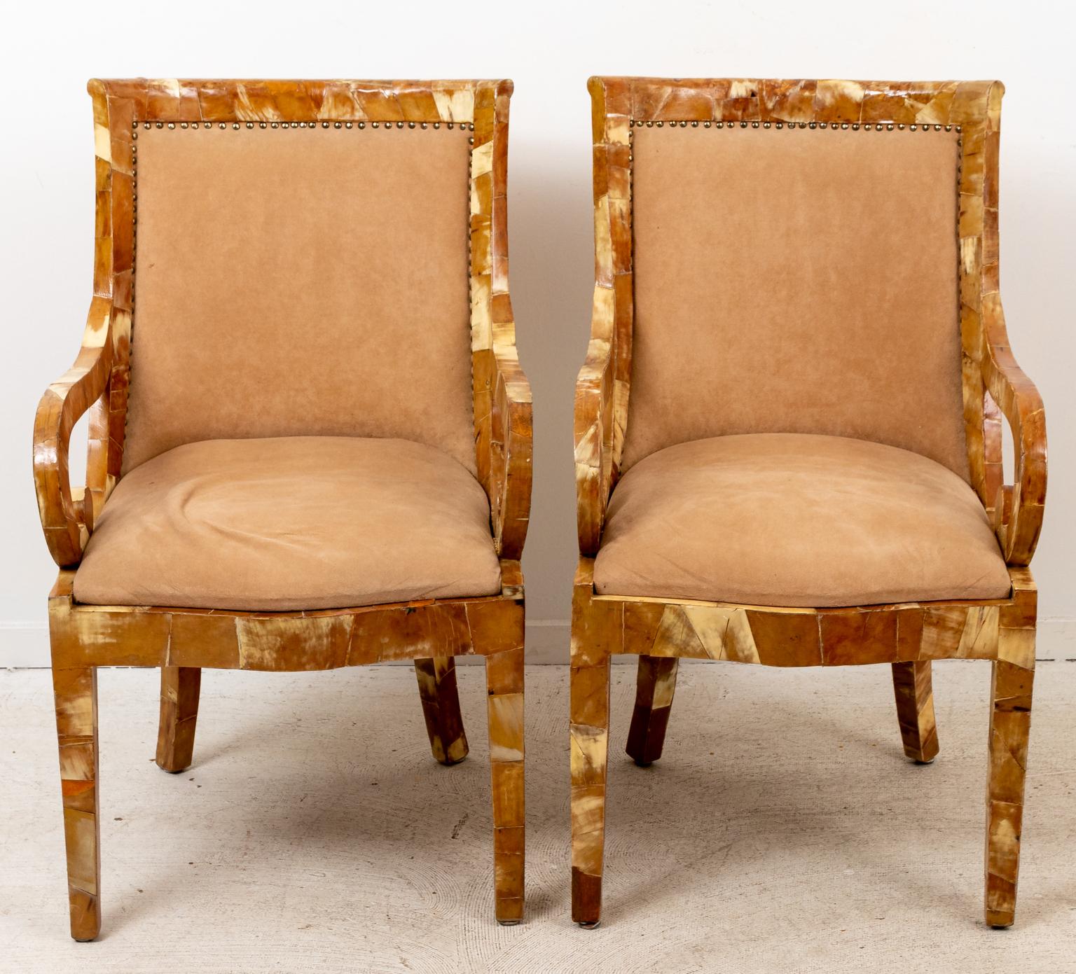 Pair of Paul Evans Horn Chairs In Good Condition For Sale In Stamford, CT