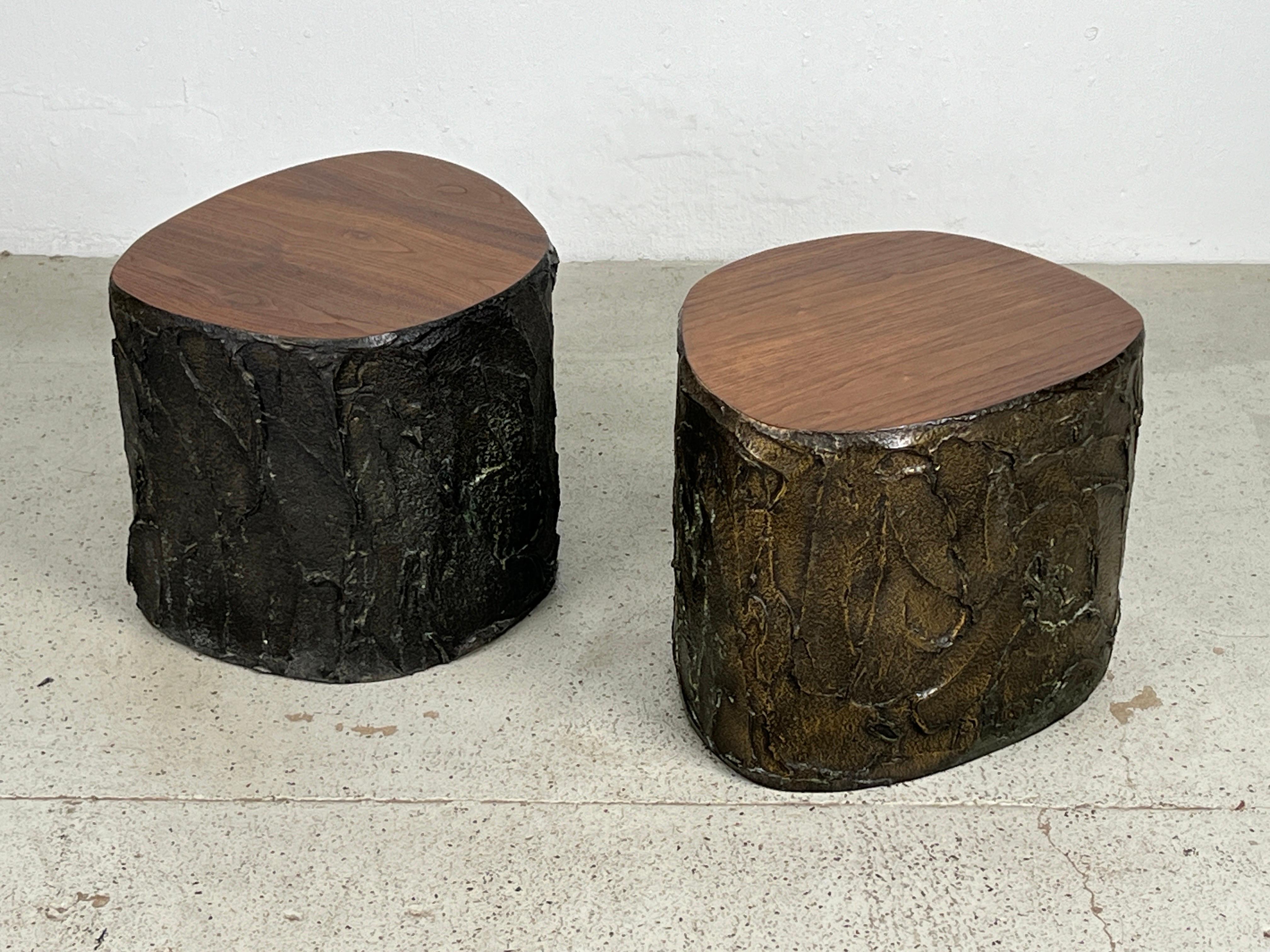 A pair of Paul Evans 