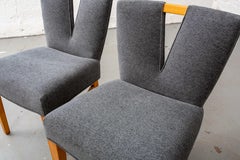 Pair of Paul Frankl Corset Side Chairs