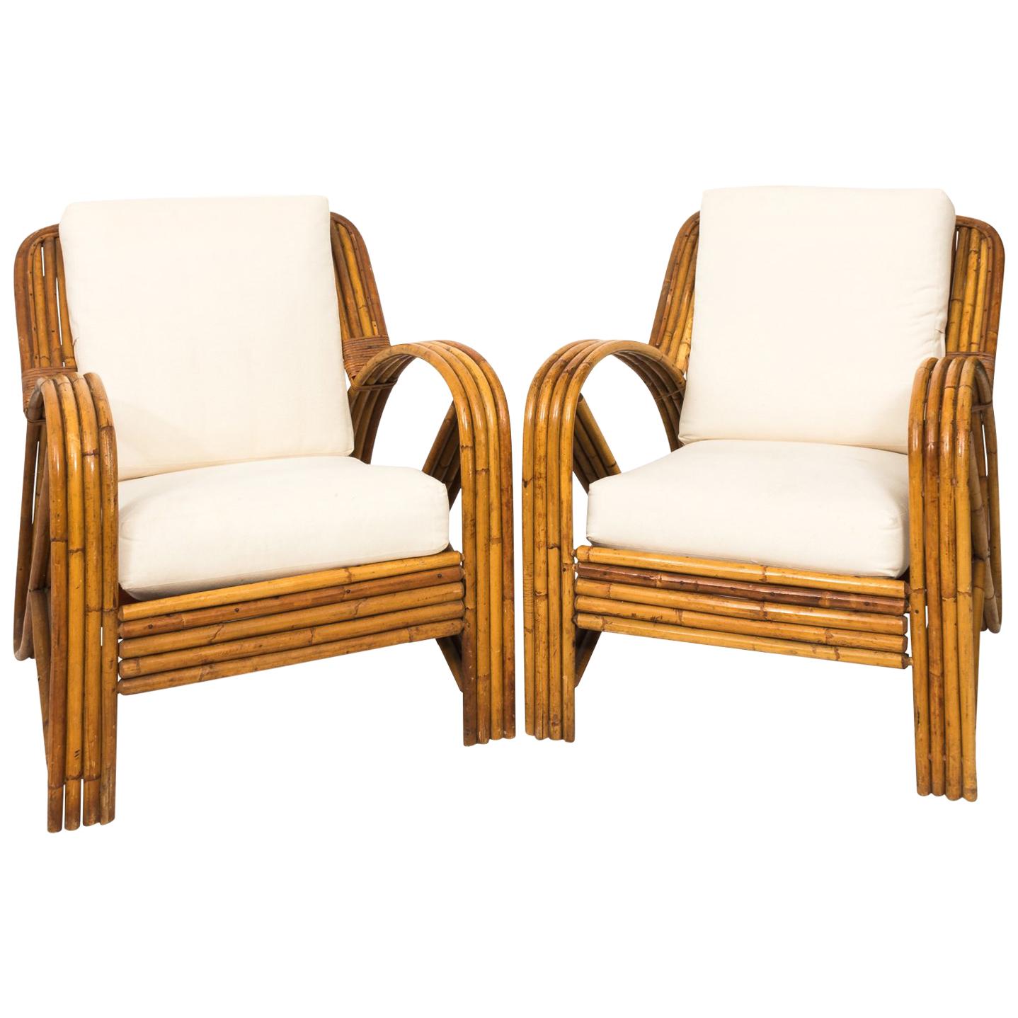 Pair of Paul Frankl Lounge Chairs