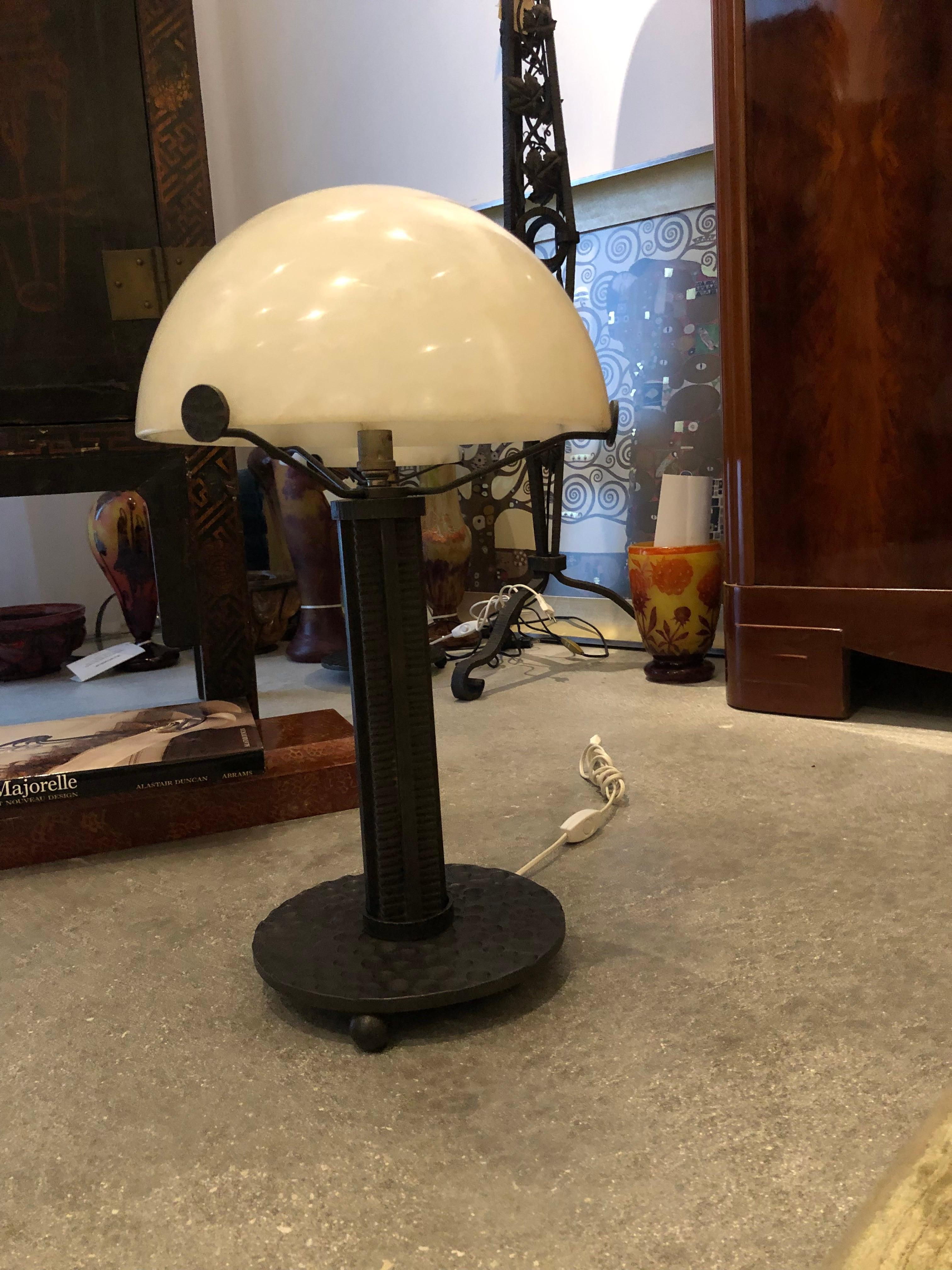 Pair of Paul Kiss Lamps In Excellent Condition For Sale In Pompano Beach, FL