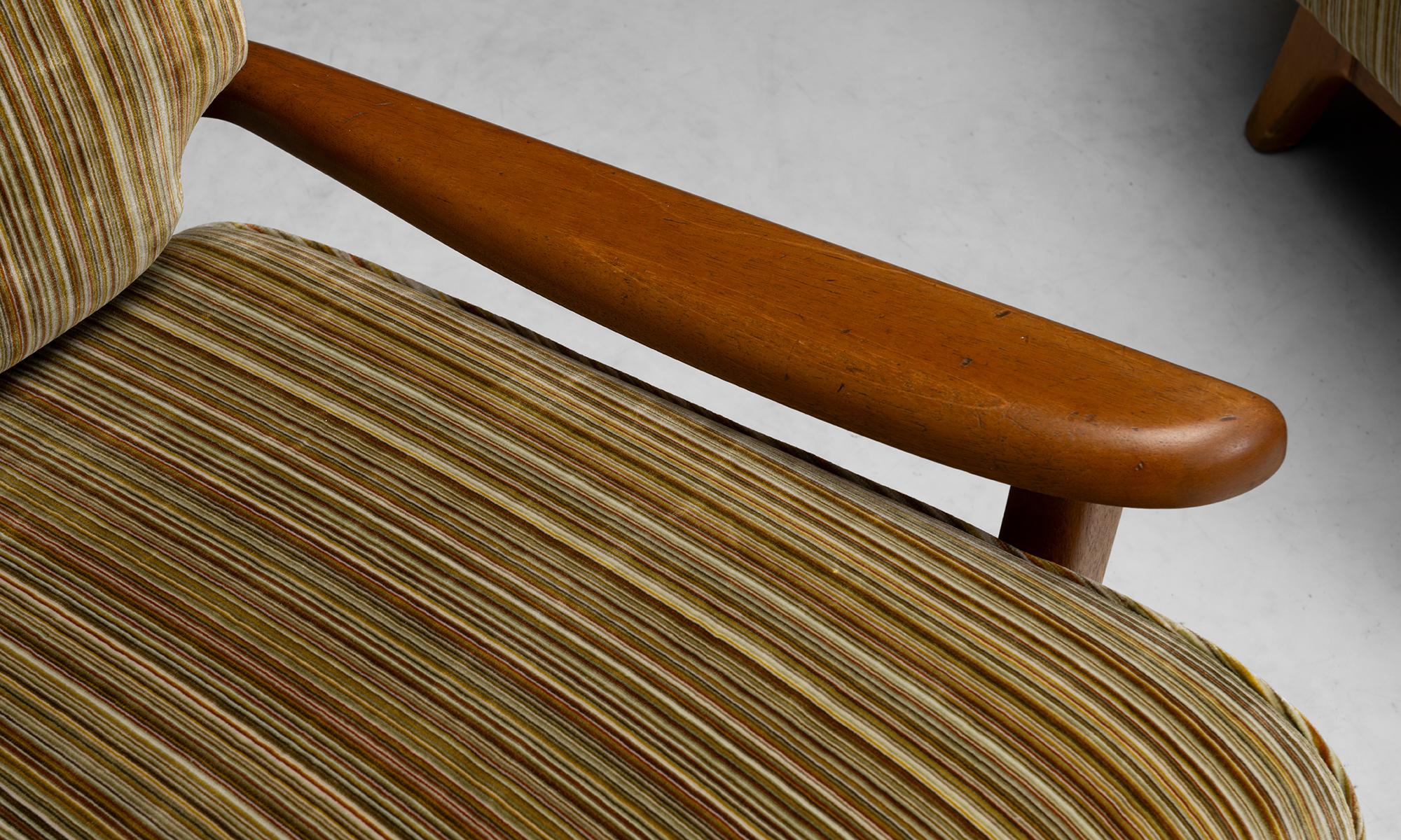 Americano Coppia di sedie da salotto Paul Laszlo, America, 1950 circa in vendita