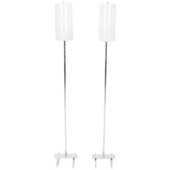 Vintage Pair of Paul Mayen Floor Lamps for Habitat International