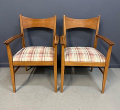 Paar Paul McCobb Esszimmer-Sessel für Calvin Mid Century
